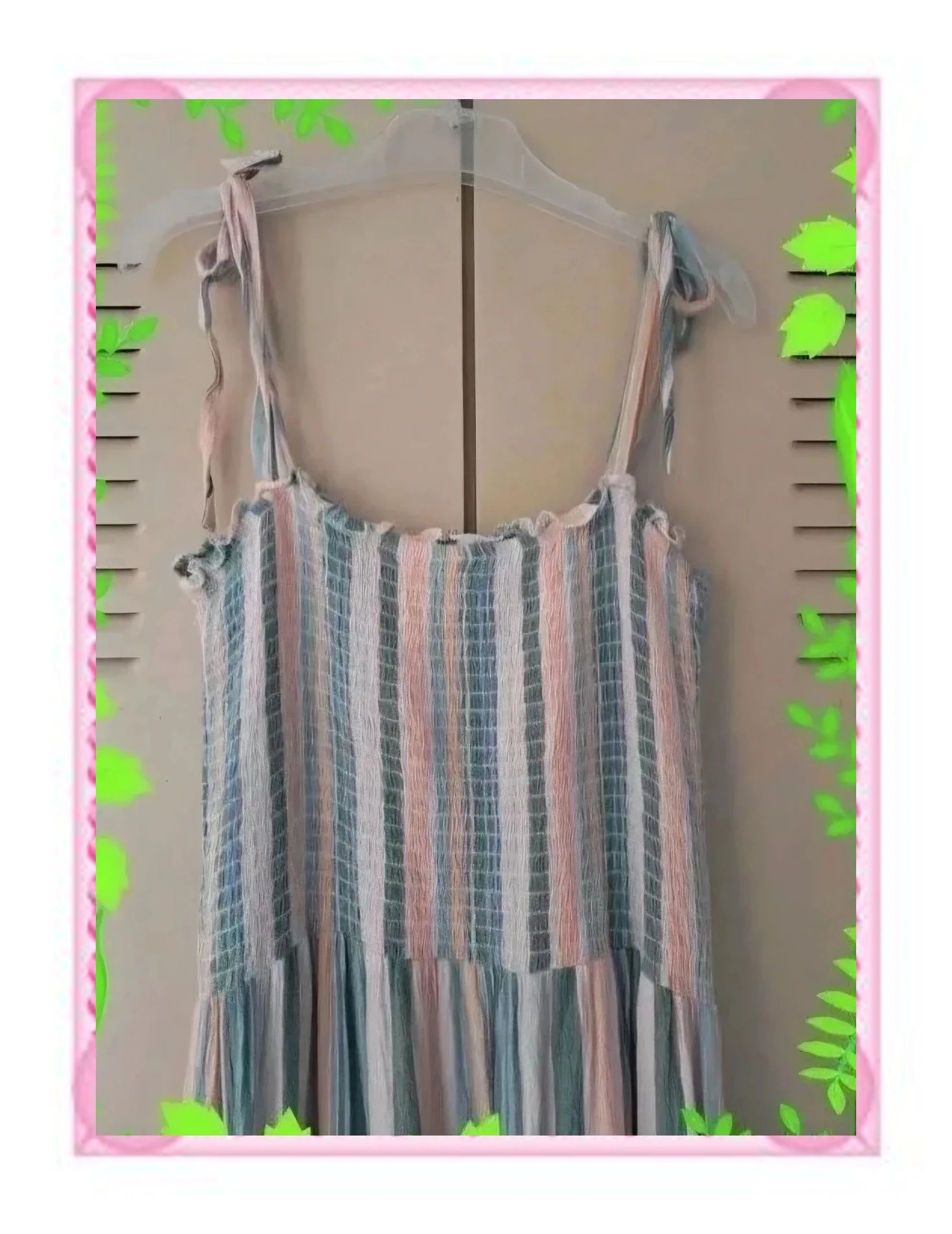 Vestido Largo Playero de Rayas Women'secret – Talla M / L – Women'secret – taille M / 38 / 10 4