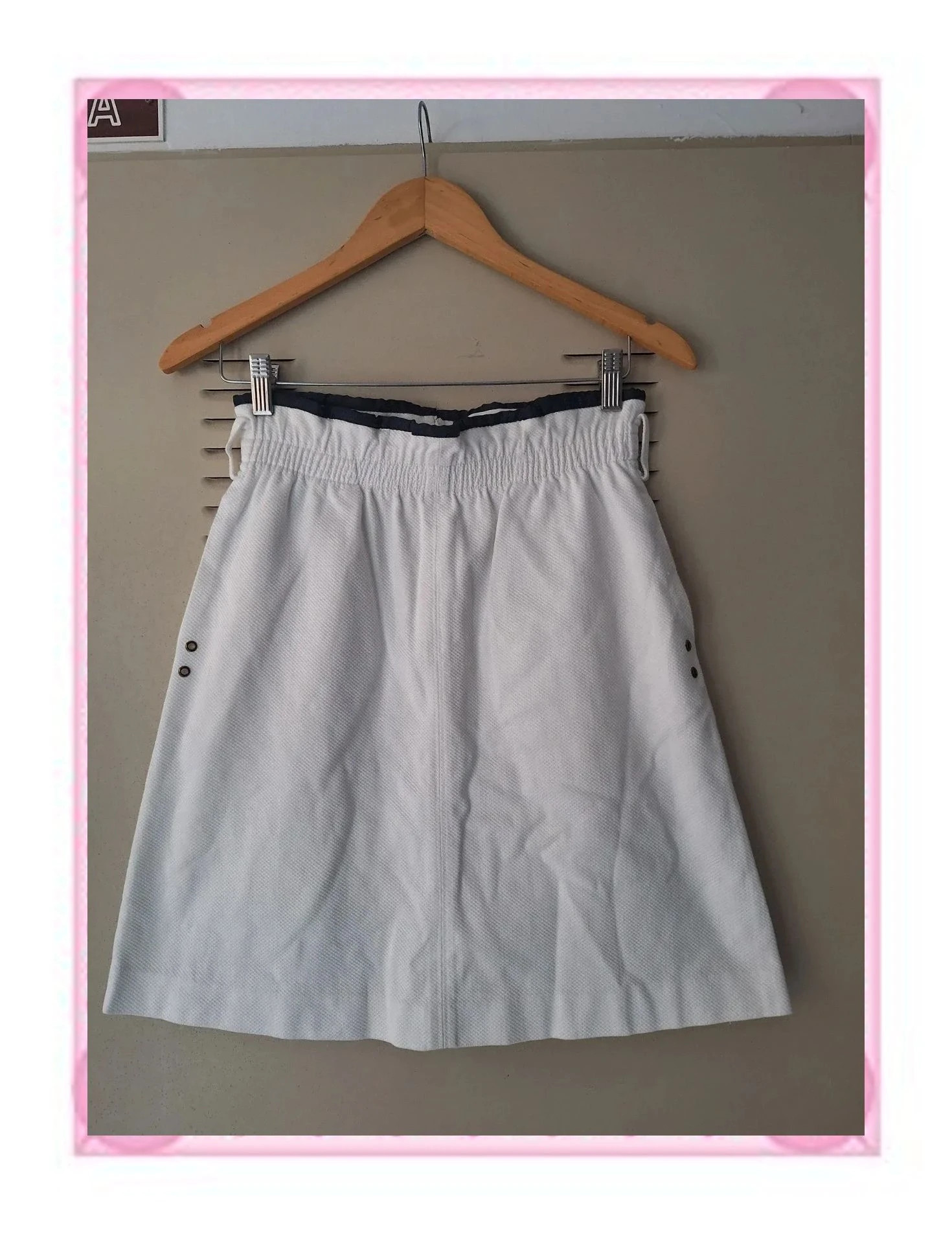 Falda técnica blanca Purificación García (PG Sport) – Purificación García – taille S / 36 / 8 3