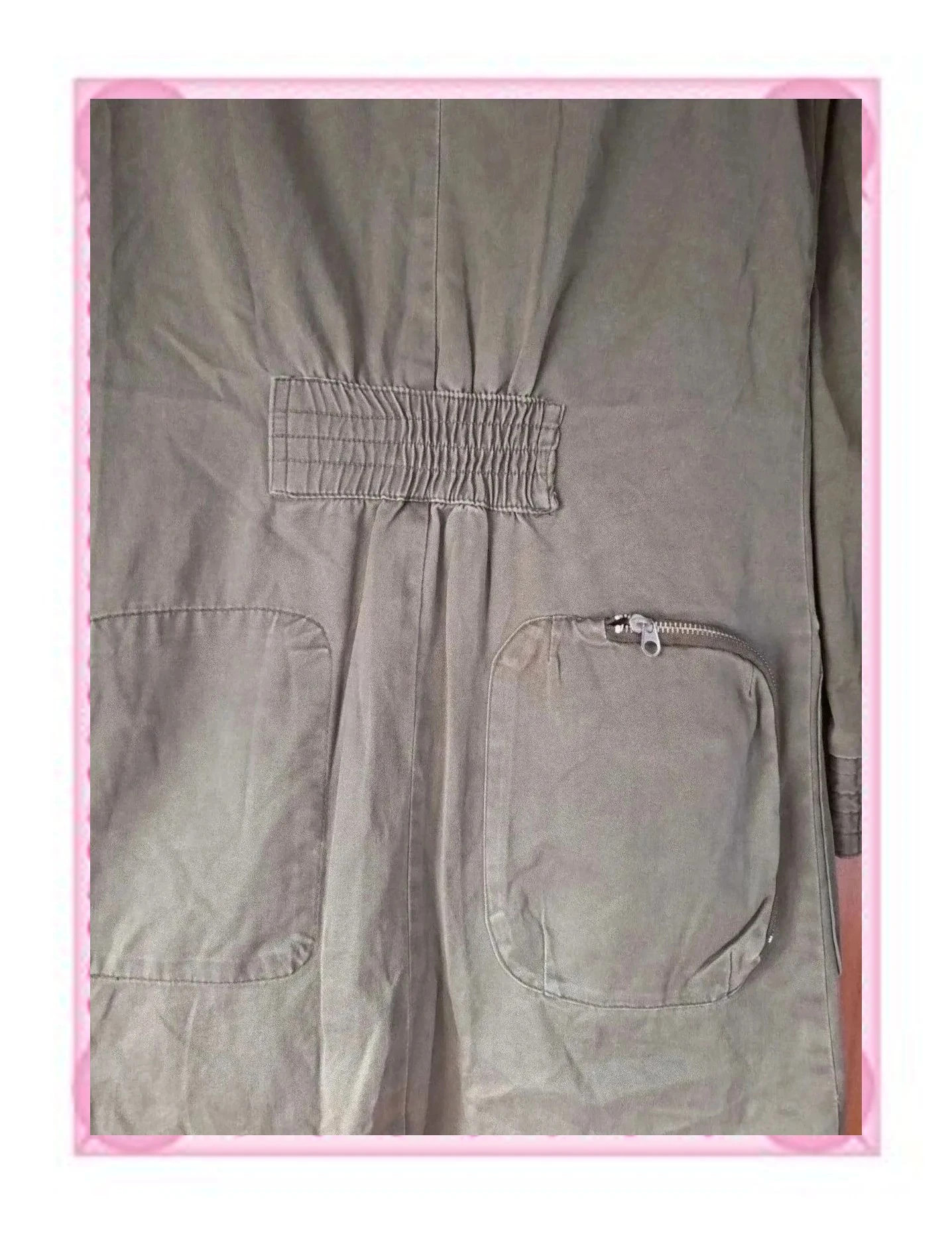 Chaqueta / Parka Estilo Militar Verde Caqui – Miss Sixty – Miss Sixty – taille S / 36 / 8 3