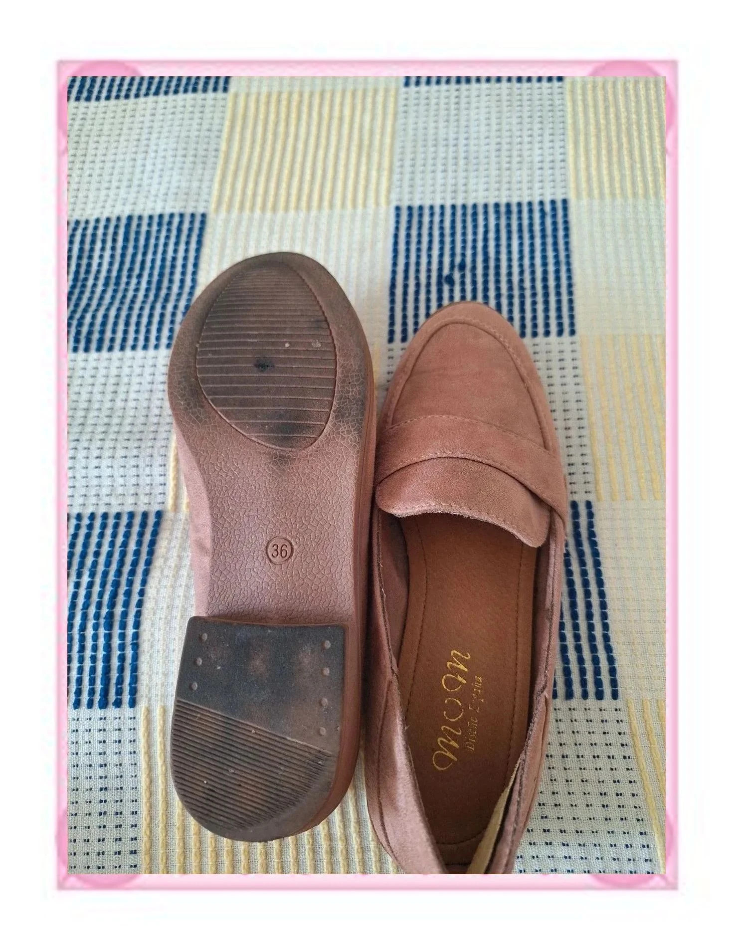 Mocasines Rosas Estilo Ante – Mom – taille 36 4
