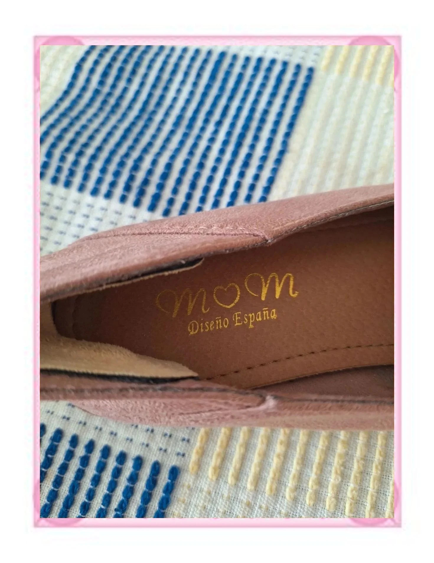 Mocasines Rosas Estilo Ante – Mom – taille 36 5