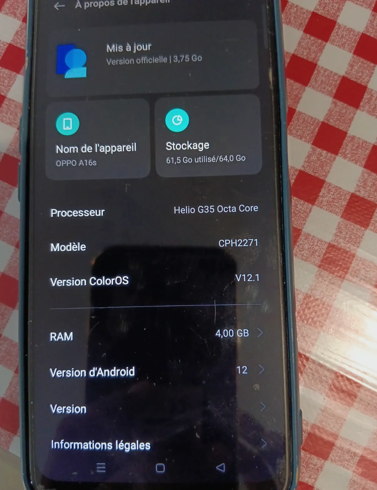 Oppo A16S – Oppo 3