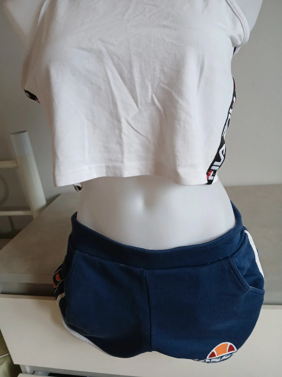Ensemble short elesse + T-shirt Fila.