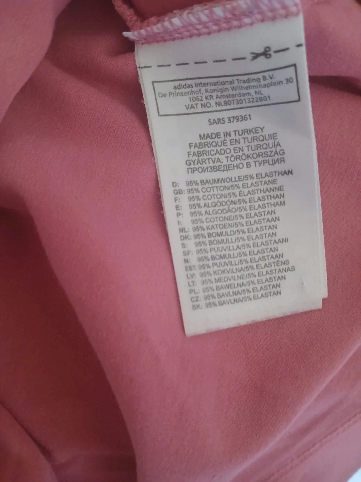 T-shirt sans manches, Adidas. Rose . – adidas – taille S / 36 / 8 5