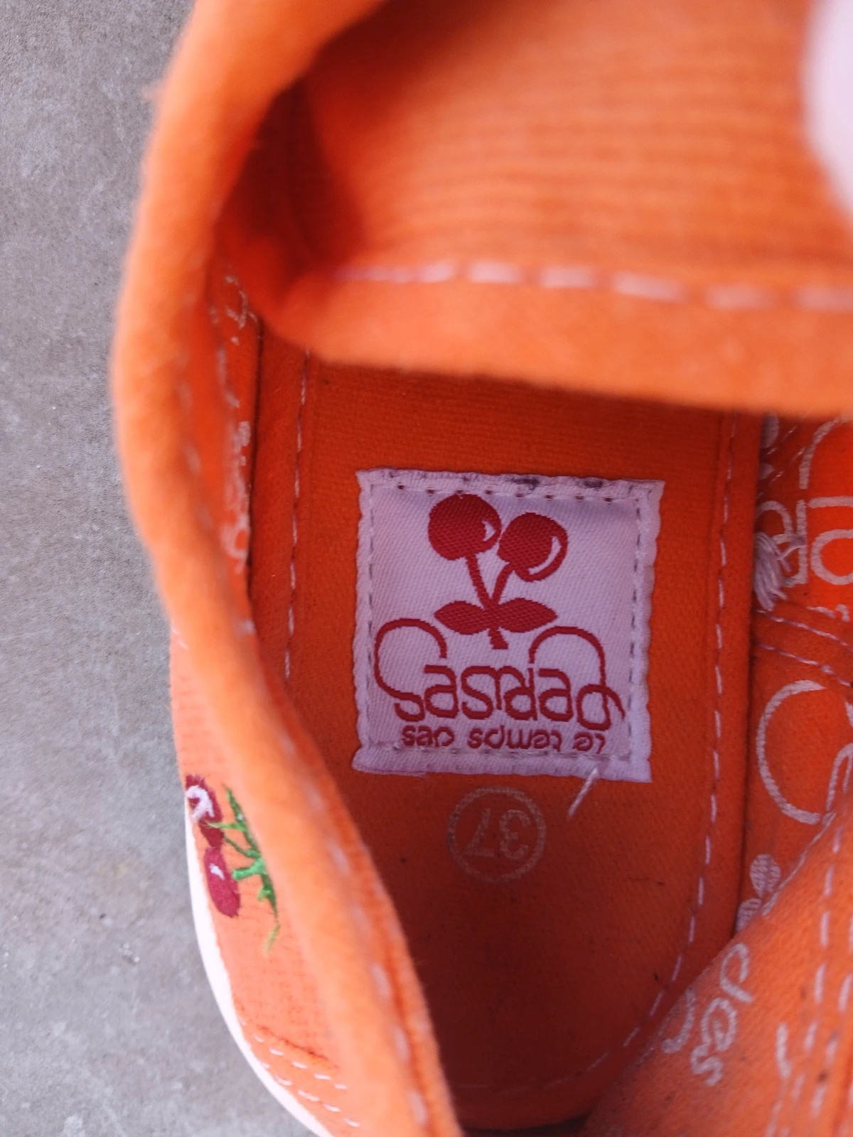 Baskets le temps des cerises. Pointure 37. – Le Temps des Cerises – taille 37 2