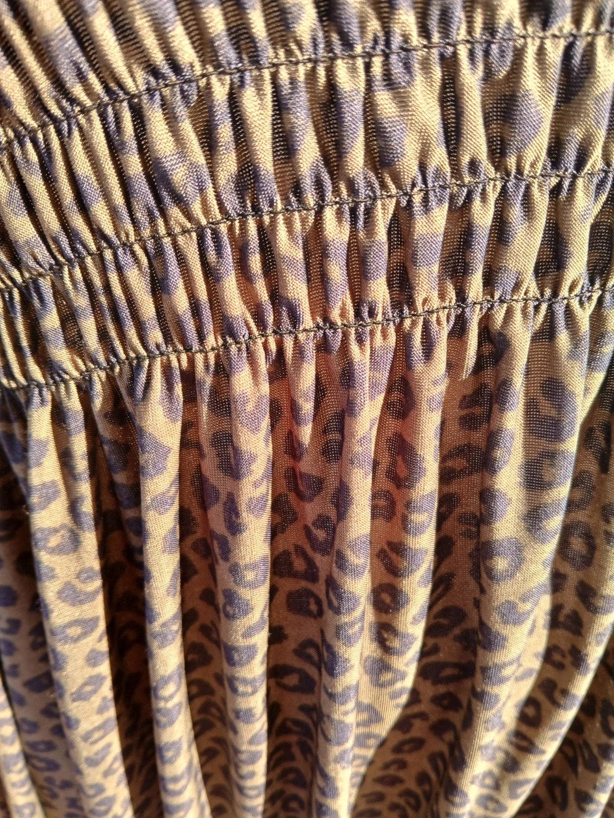 Robe longue,imprimé léopard – sansnom. – taille M / 38 / 10 4