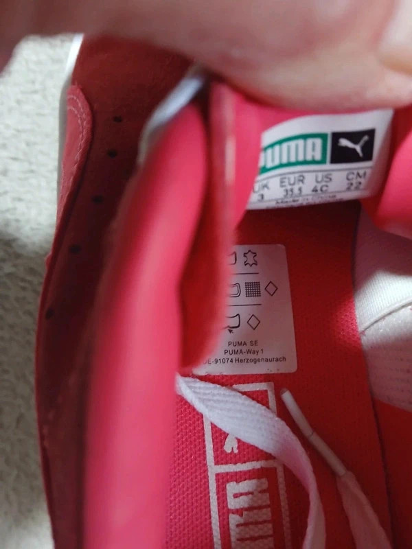 Baskets puma. – Puma – taille 35.5 4