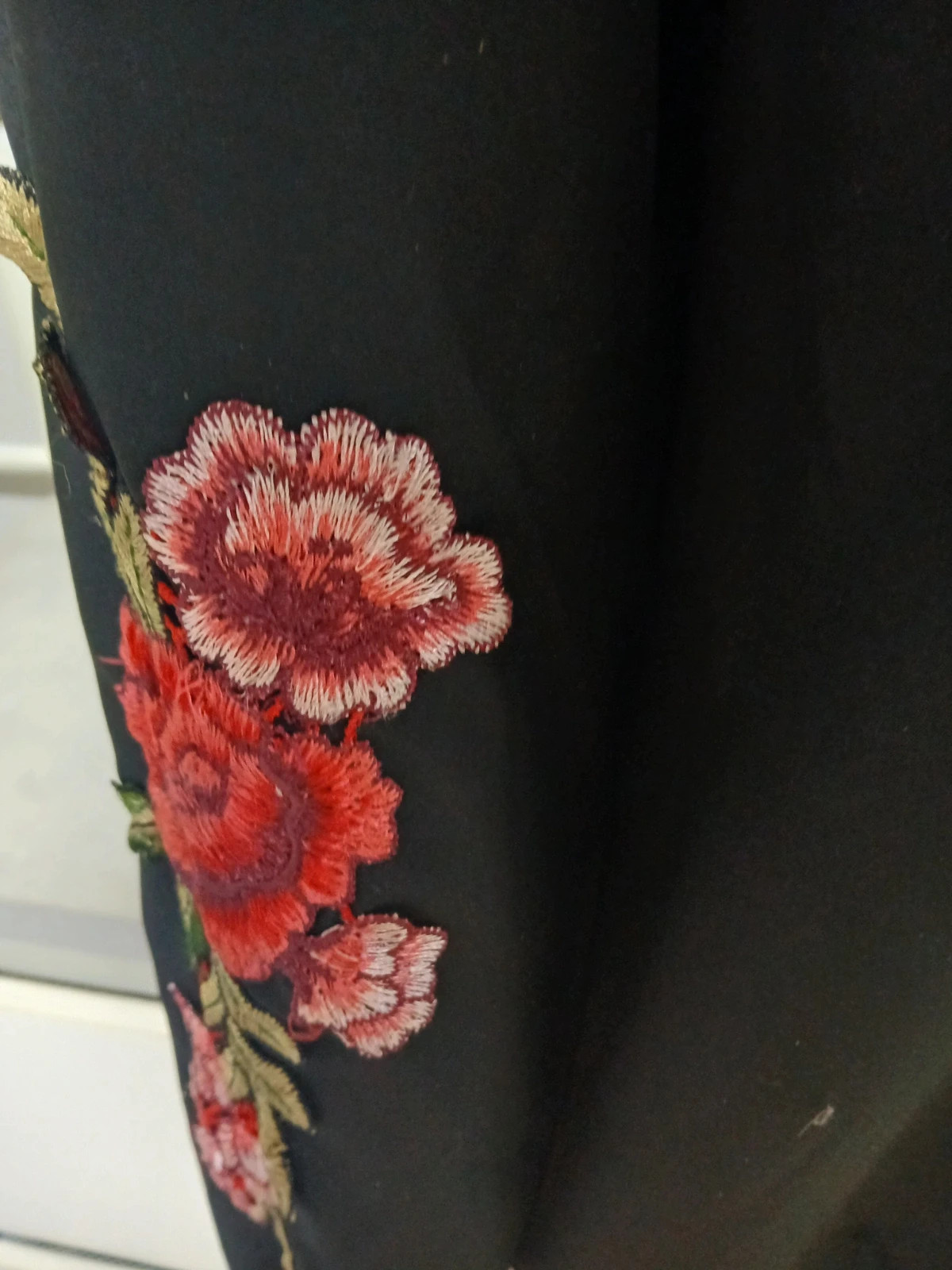 Blouson d été brodé – sansnom. – taille L / 40 / 12 2