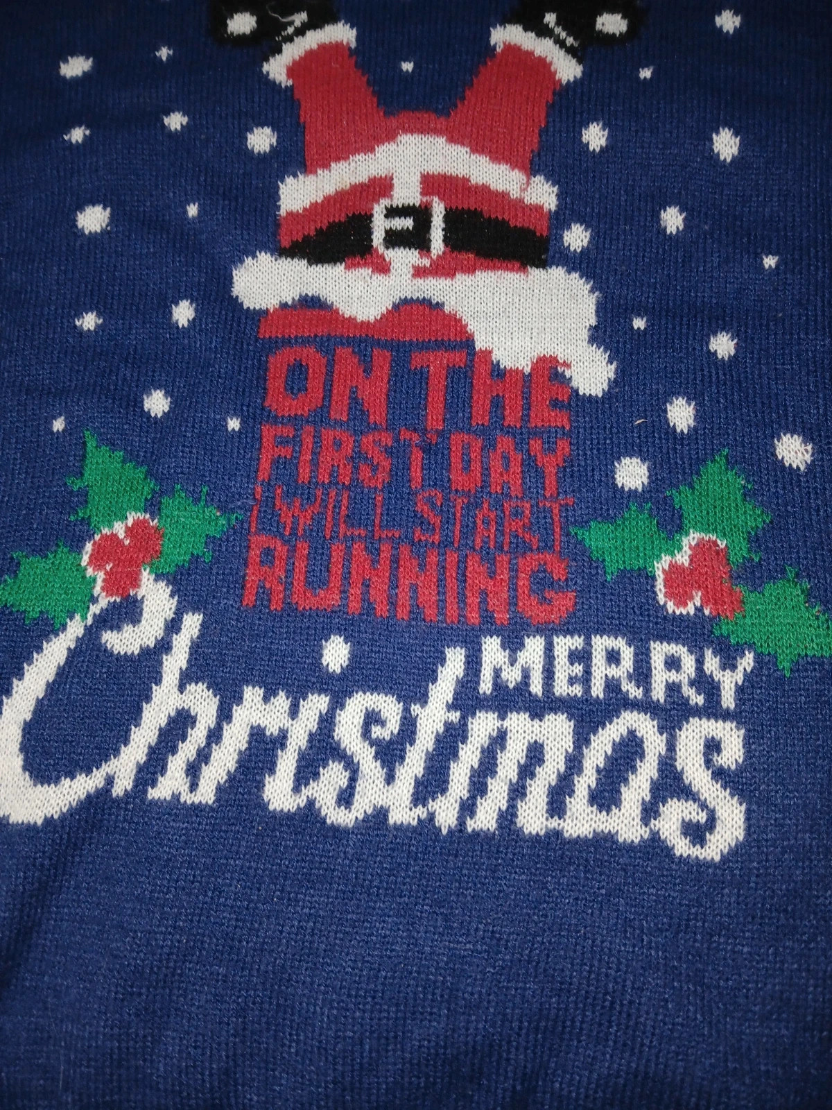 Pull moche Merry Christmas. – TEX – taille M 3