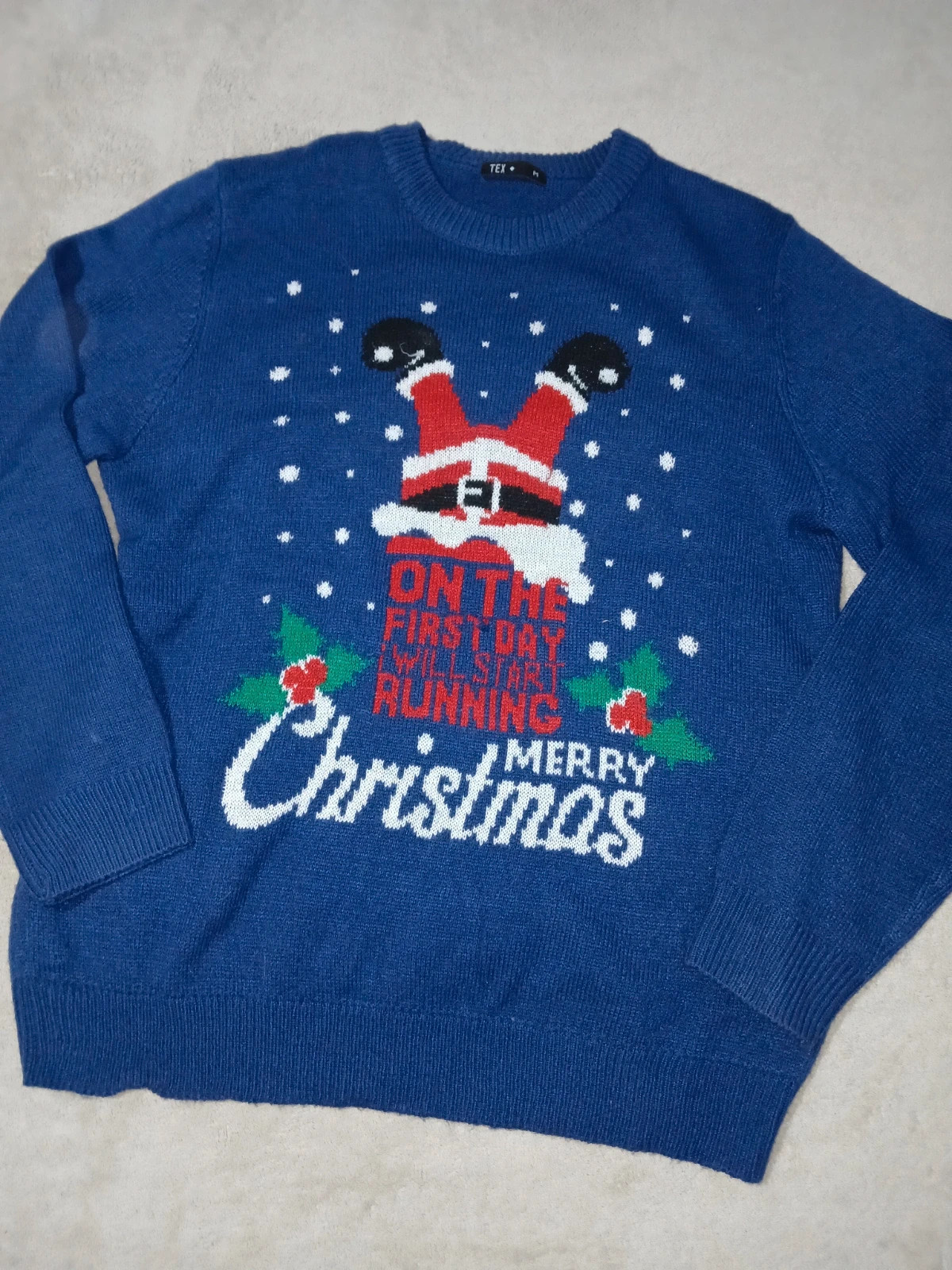 Pull moche Merry Christmas. – TEX – taille M 2