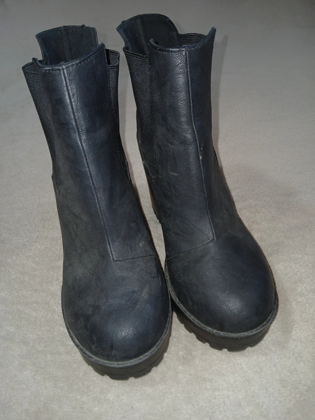 Bottines divided cuir – Divided – taille 39 3