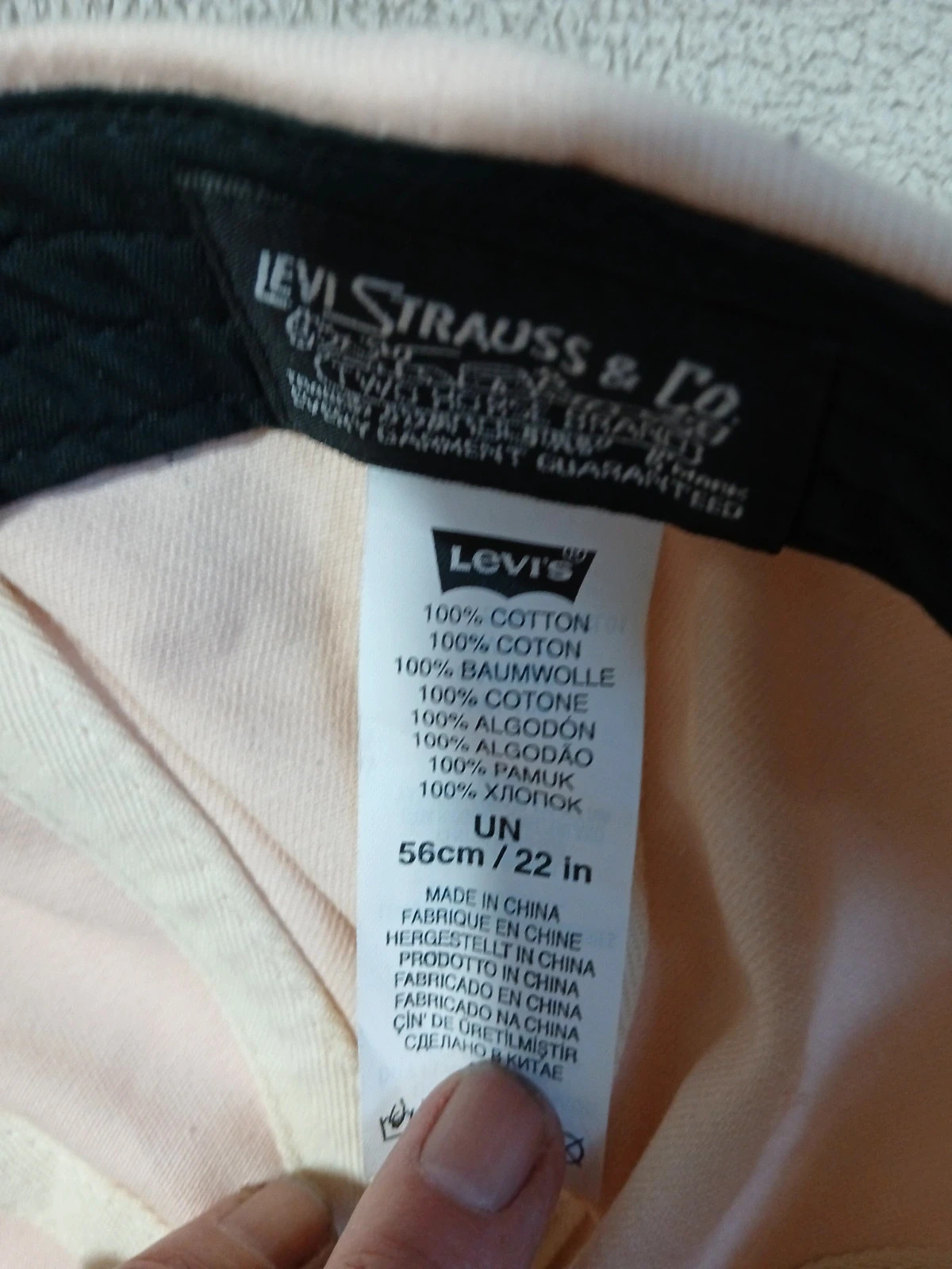 Casquette Levis. – Levi's – taille Taille unique 4