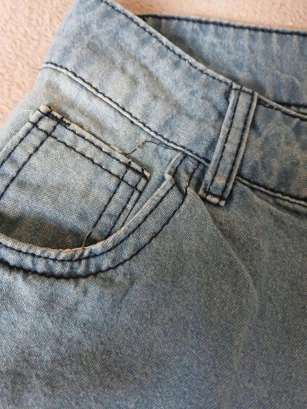 Short en jeans sans nom. – sansnom. – taille XXL / 44 / 16 4