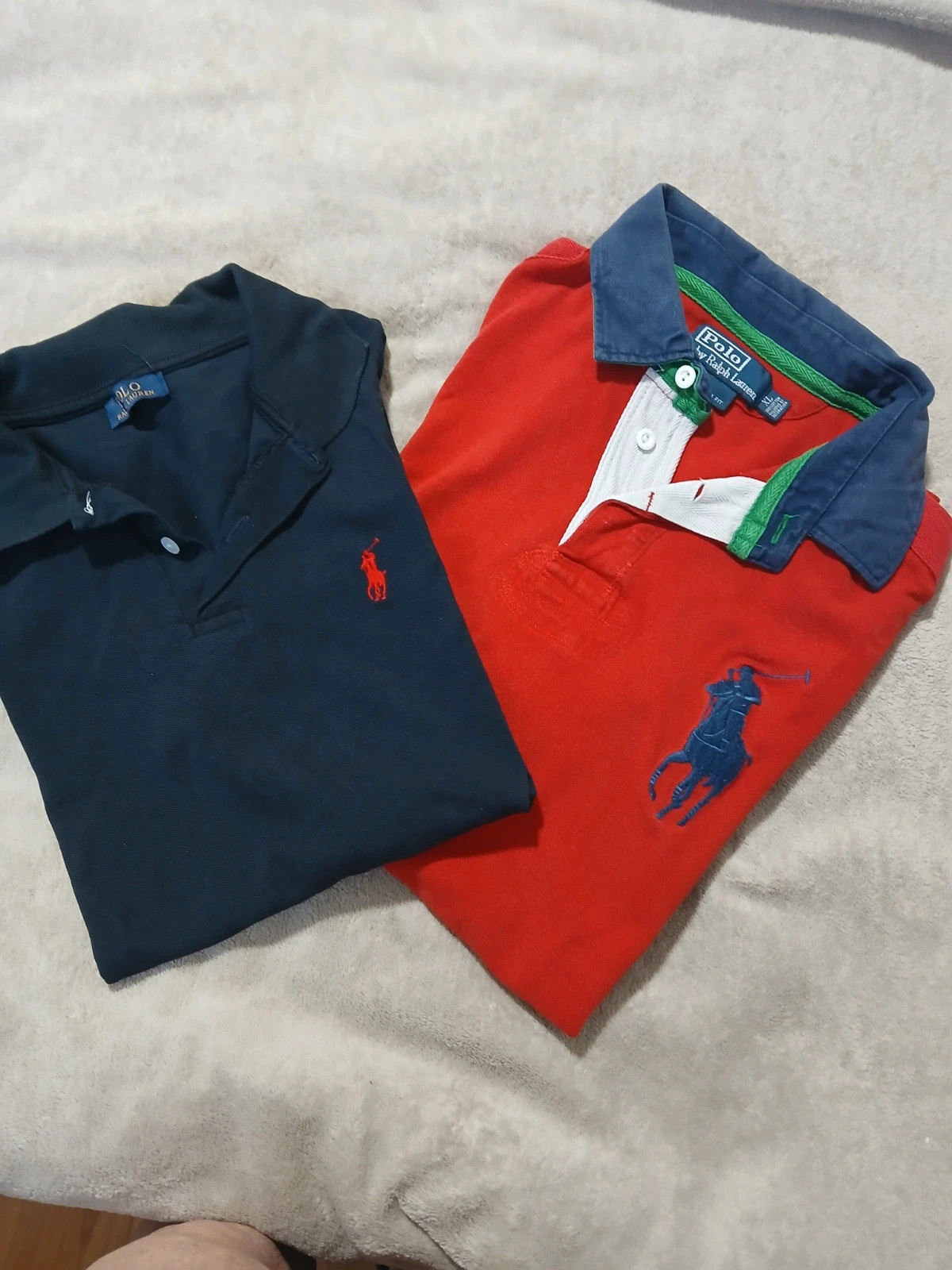 Lot 2 polos Ralph lauren.