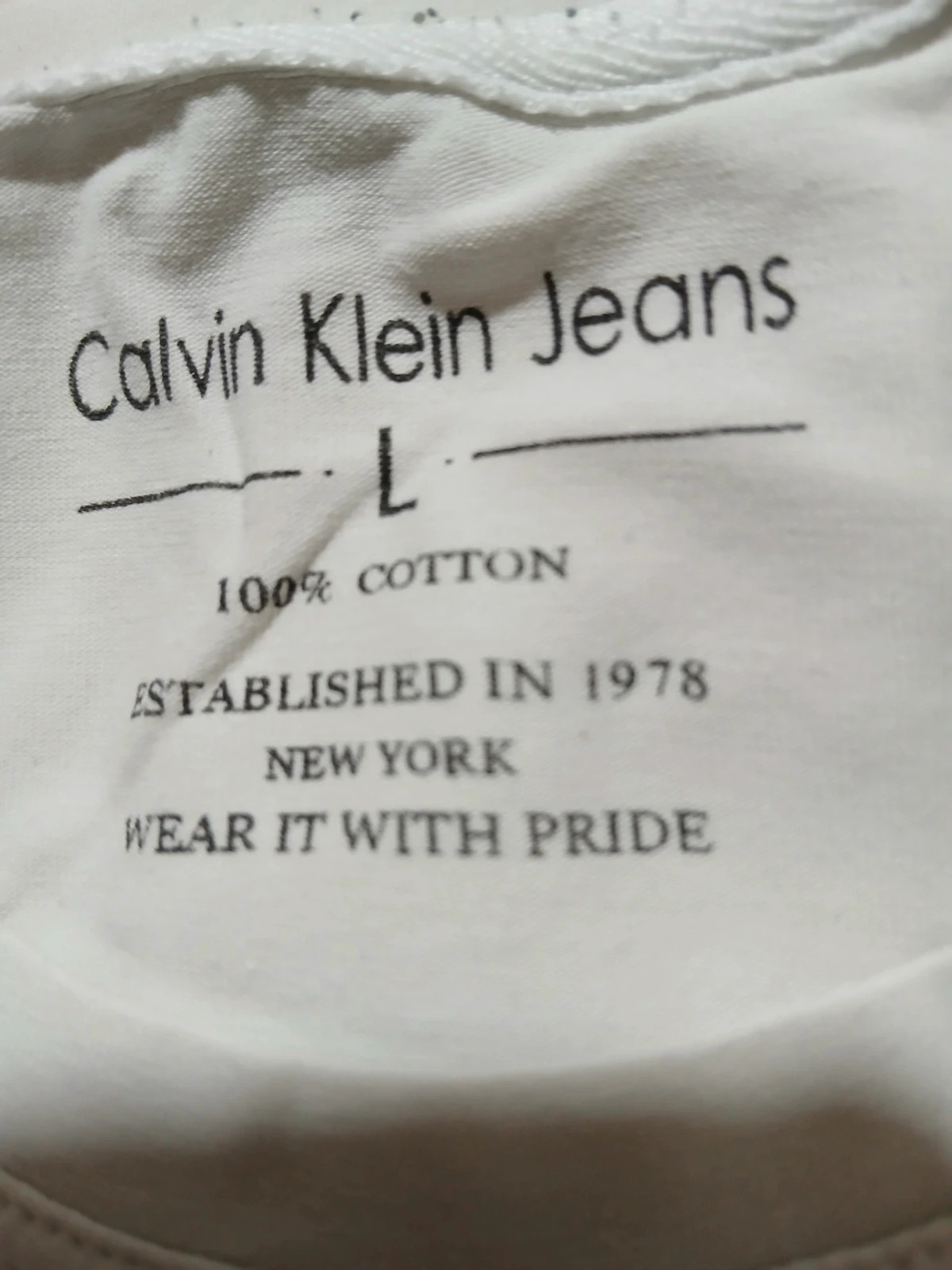 Lot T-shirt. Nike, armani, calvin Klein. – Nike – taille L 3