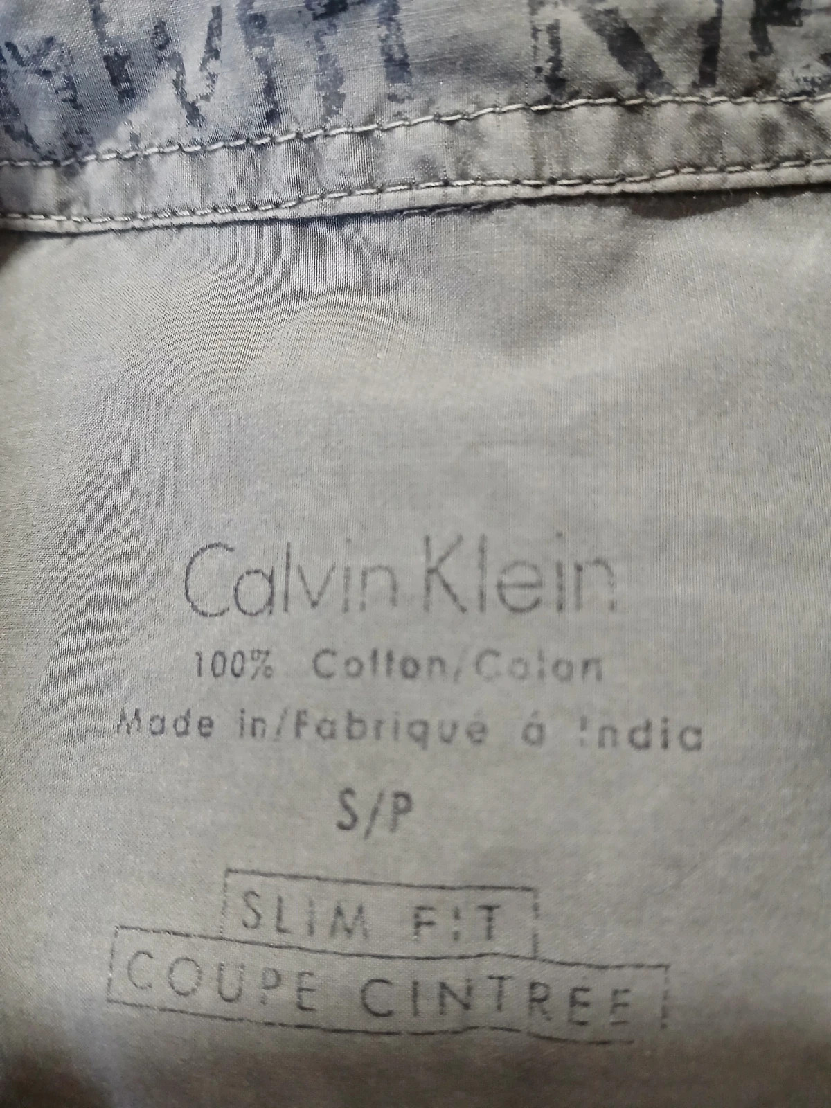 Chemise calvin Klein. – Calvin Klein – taille S 2