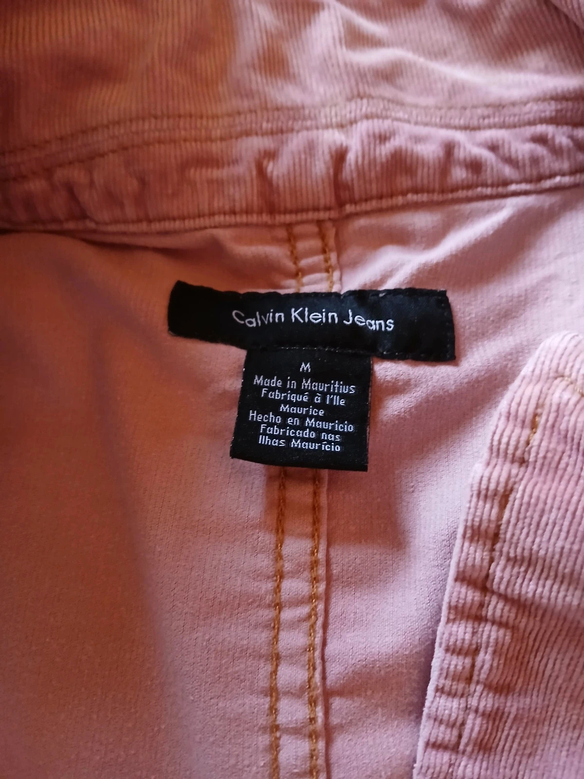 Veste calvin Klein. Velour. – Calvin Klein – taille M / 38 / 10 3
