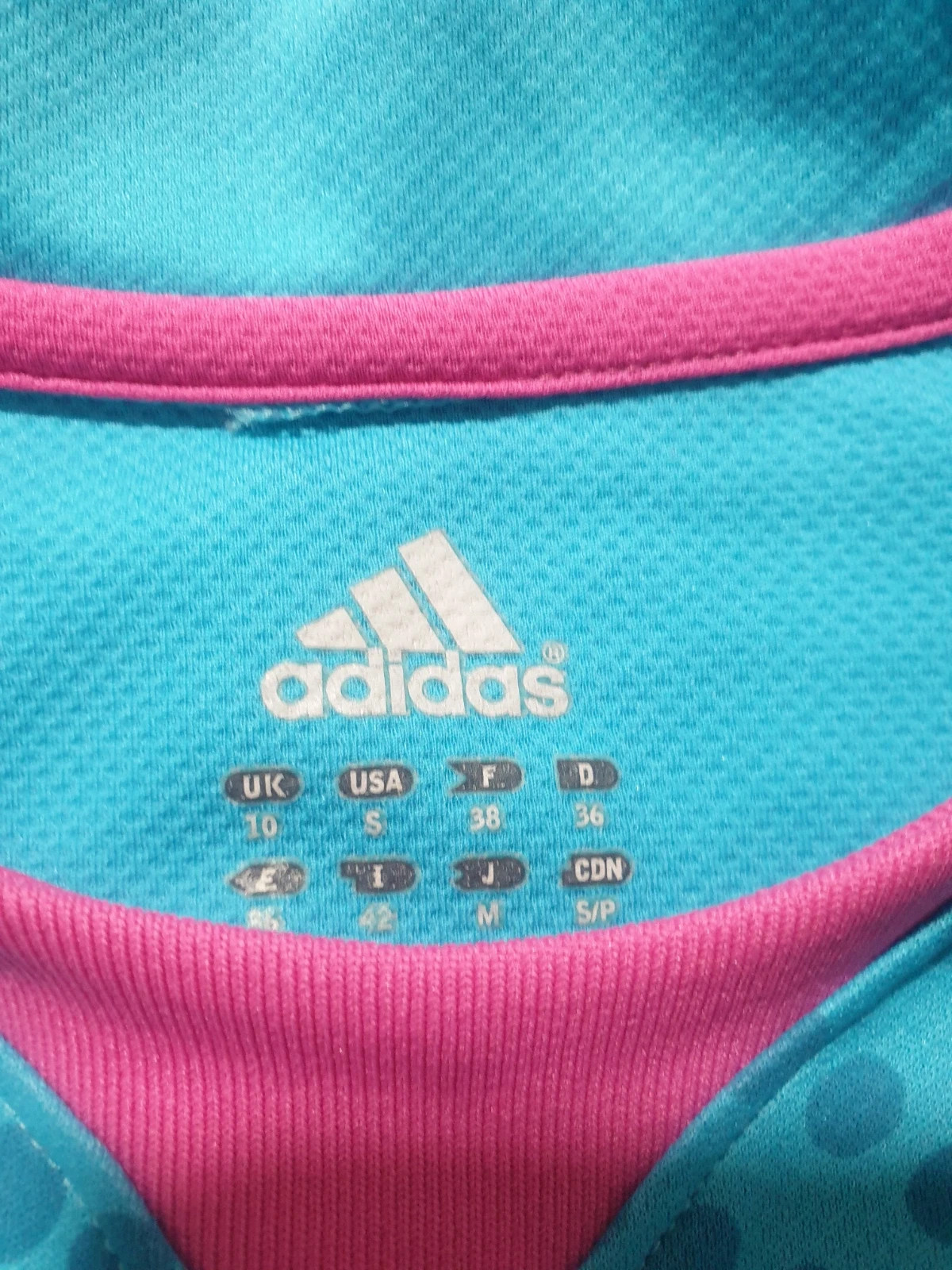 T-shirt Adidas. – adidas – taille M / 38 / 10 3