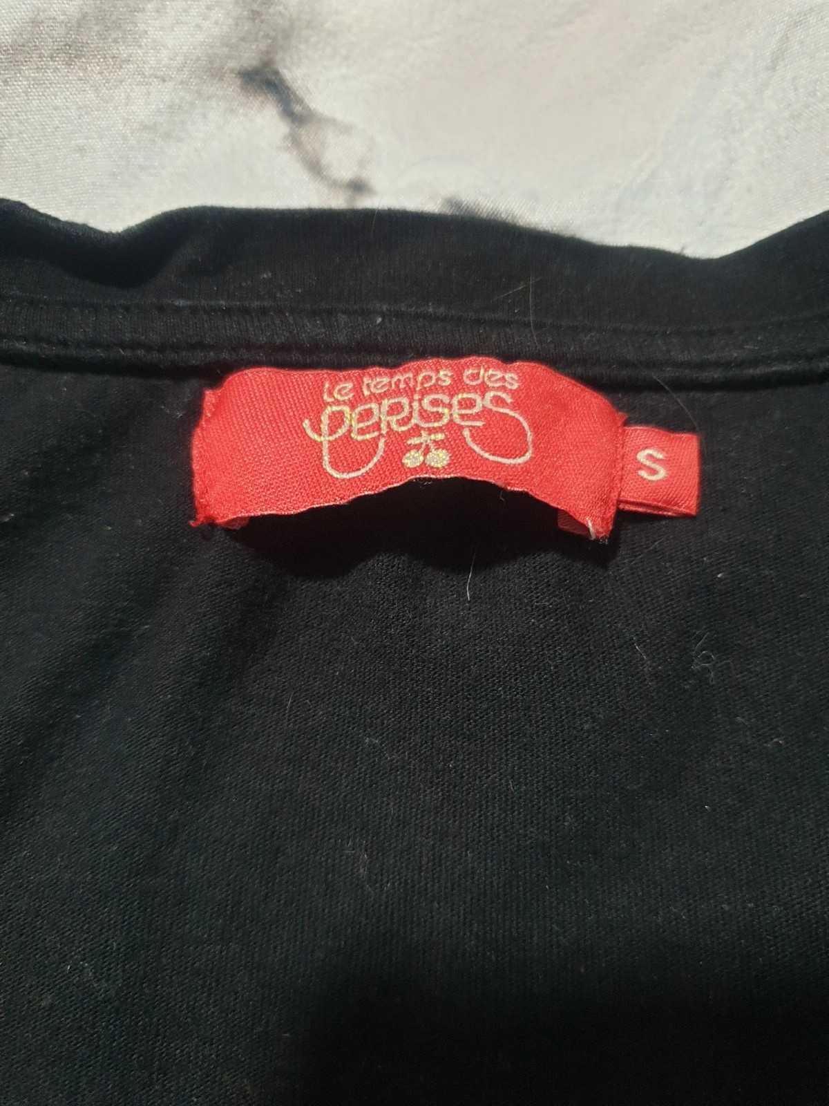 T-shirt le temps des cerises. – Le Temps des Cerises – taille S / 36 / 8 2