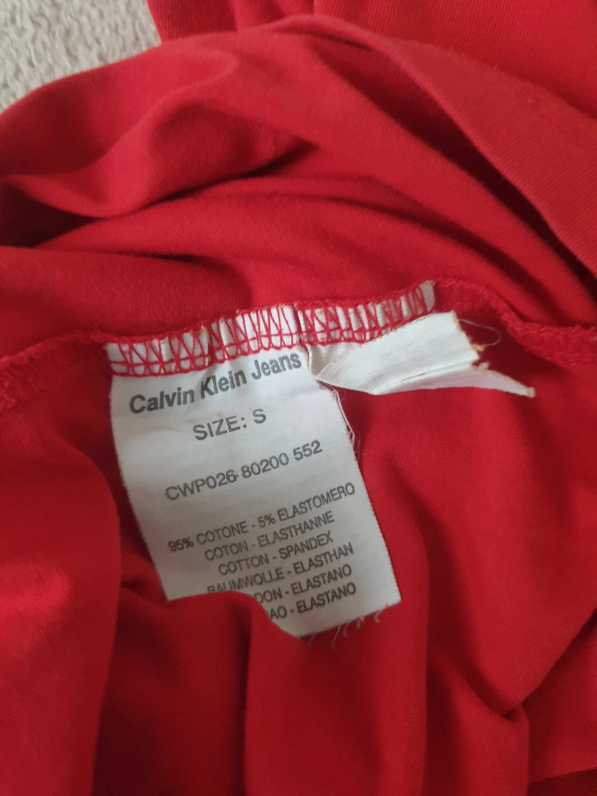 T-shirt calvin Klein. – Calvin Klein – taille S / 36 / 8 5