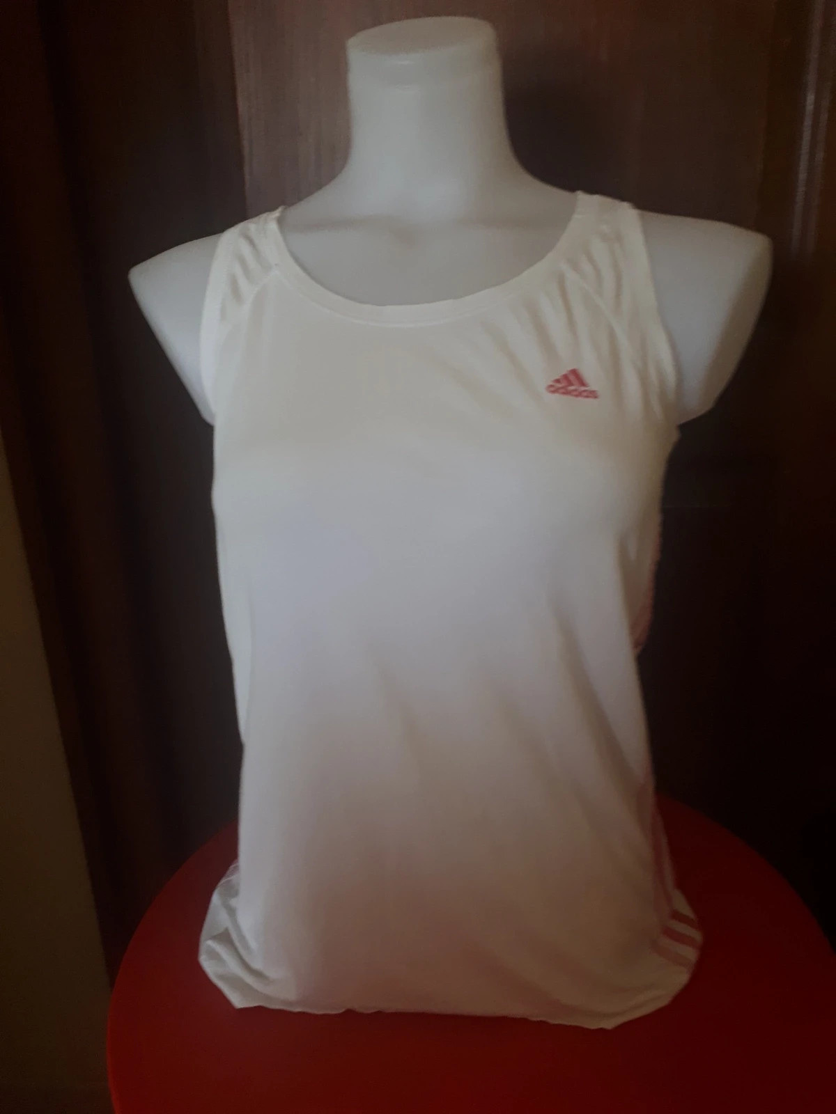 Débardeur Adidas blanc.
