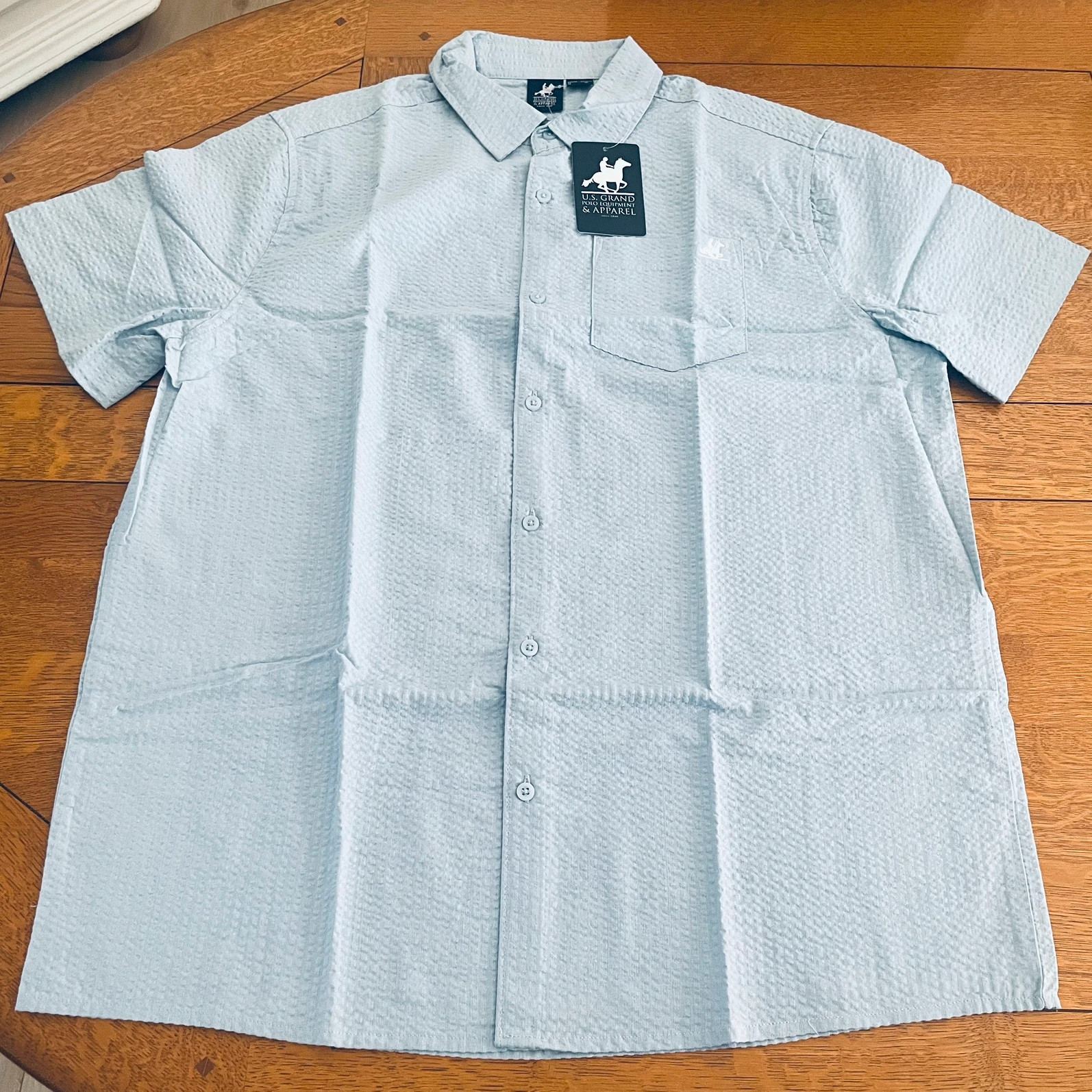 Chemise US grand polo bleu ciel taille XXL – U.S. Polo Assn. – taille XXL 2