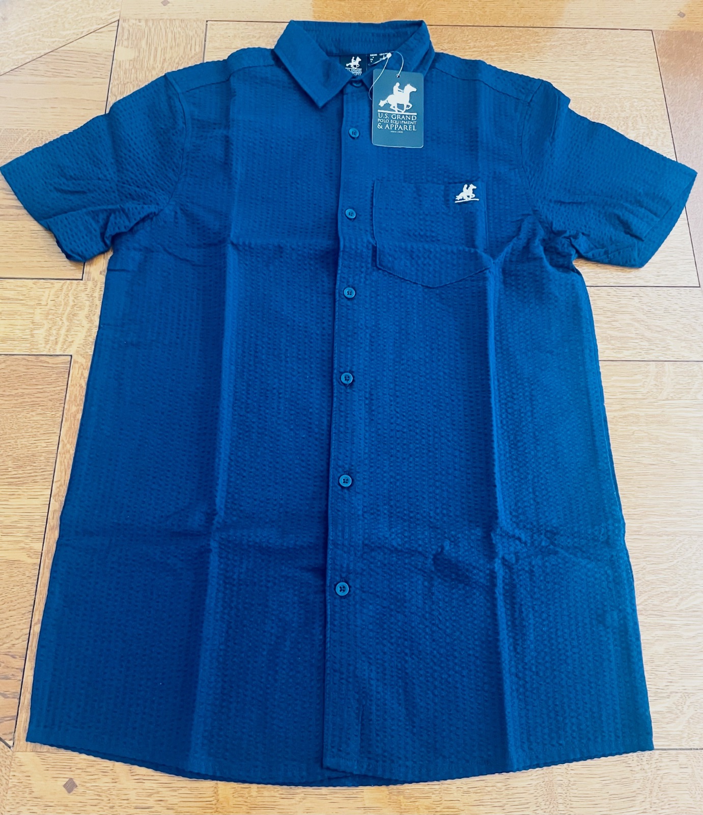 U.S. Grand Polo chemises bleu – U.S. Grand Polo – taille M 2