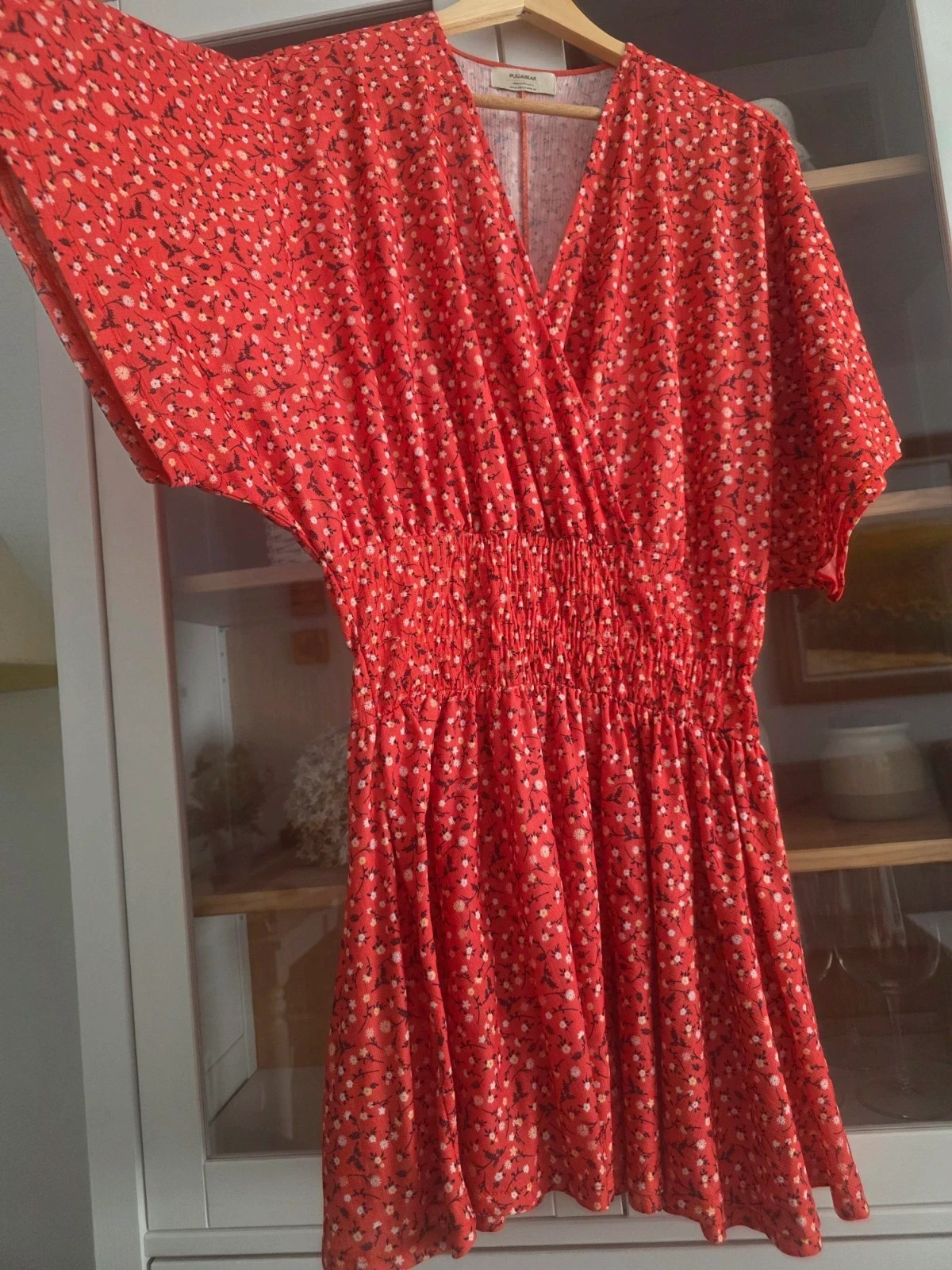 Robe courte imprimée/Vestido corto estampado – Pull & Bear – taille S / 36 / 8 3