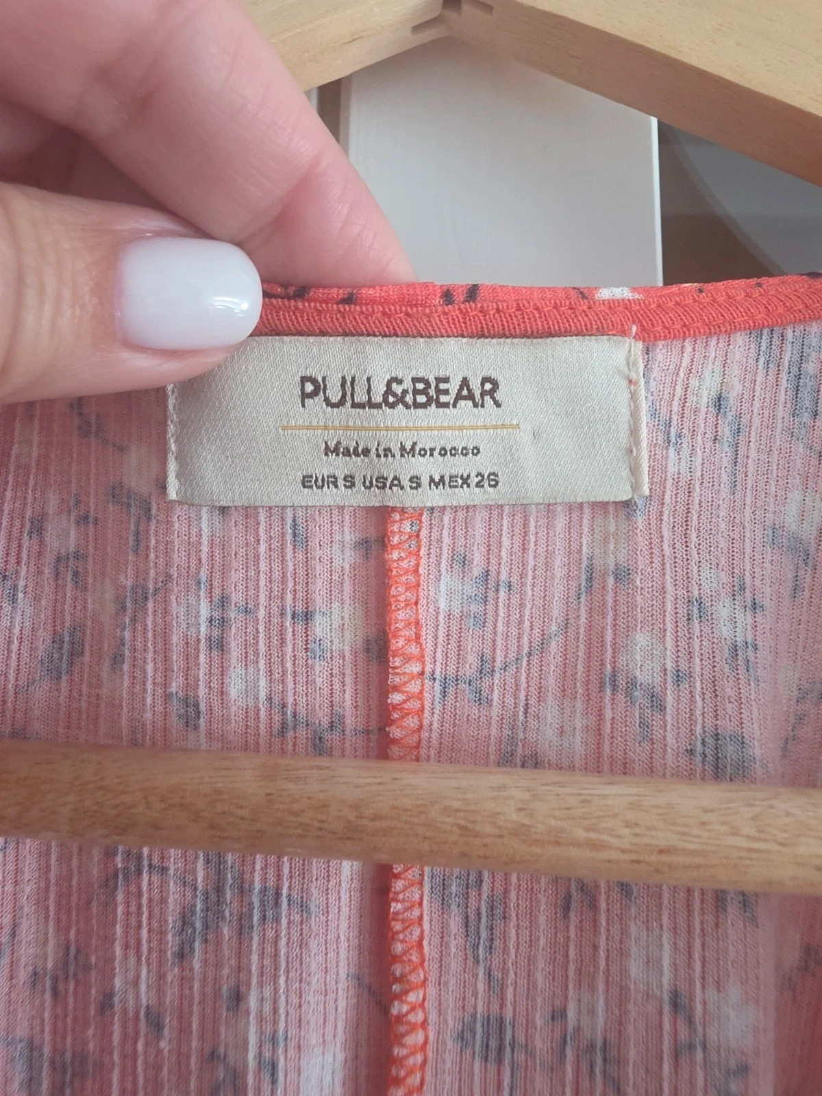 Robe courte imprimée/Vestido corto estampado – Pull & Bear – taille S / 36 / 8 5