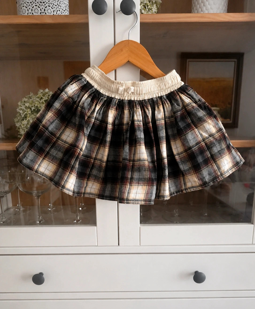 Jupe de fille/Falda cuadros de niña de Zara Kids – Zara – taille 6 ans / 116 cm