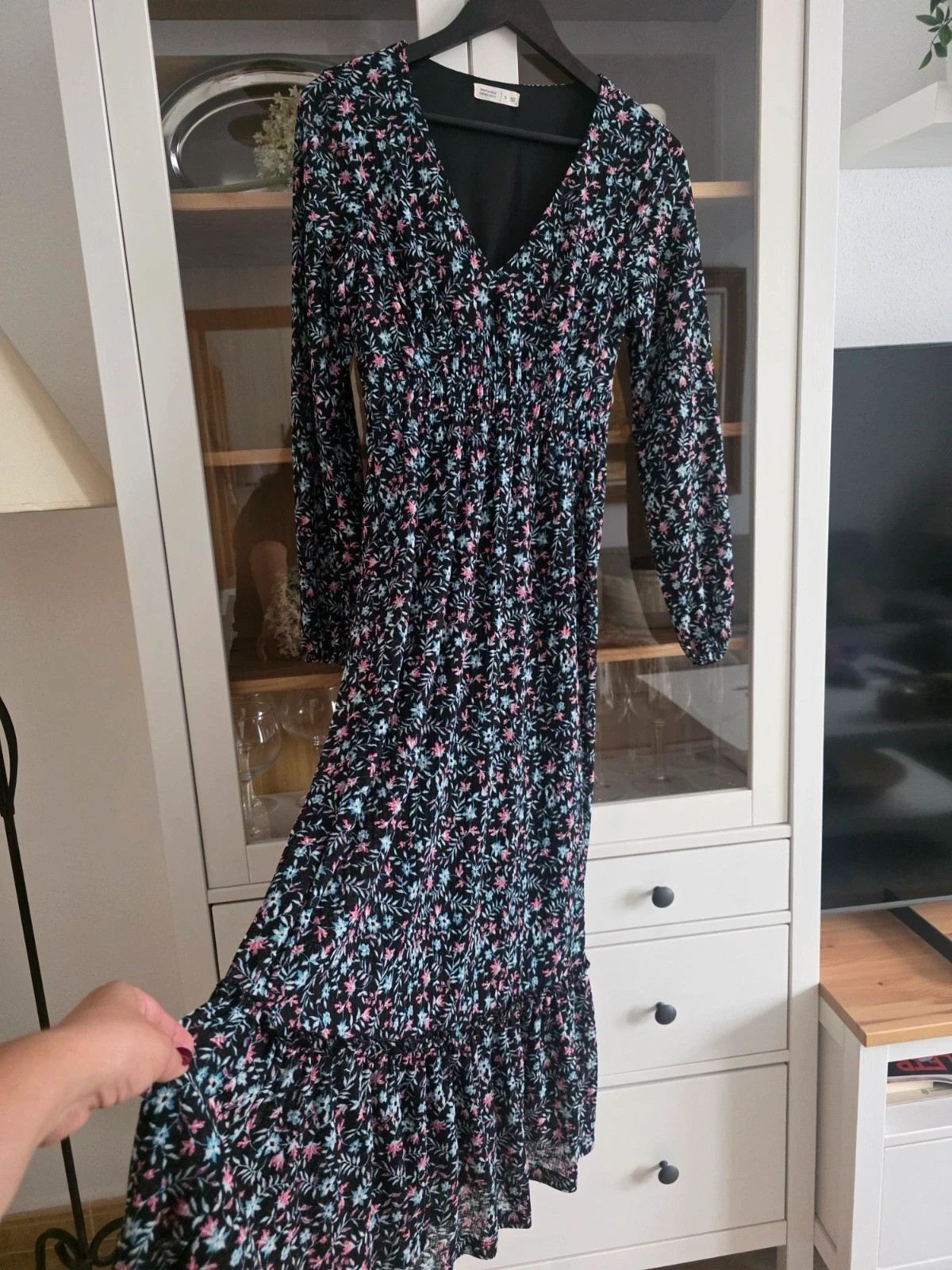Robe longue imprimée/Vestido largo estampado – Springfield – taille S / 36 / 8 5