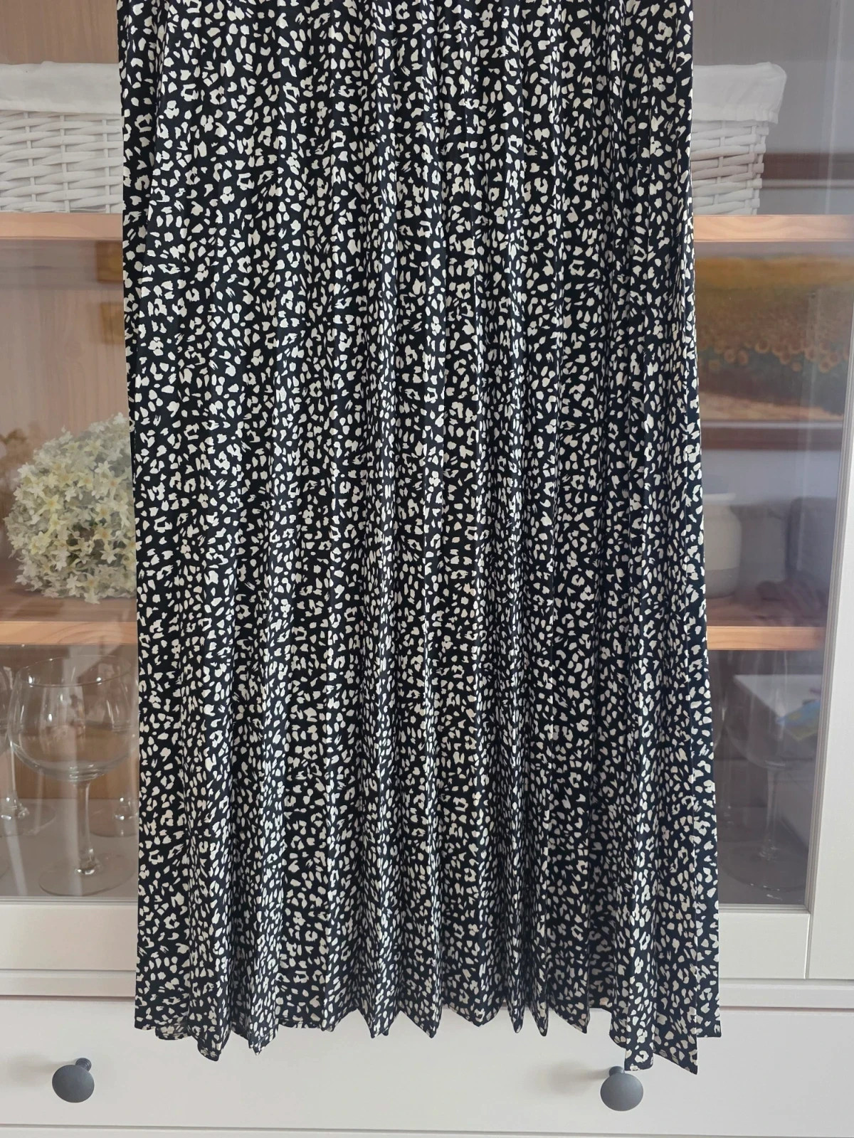 Jupe midi plissée/Falda plisada midi – Pull & Bear – taille M / 38 / 10 4