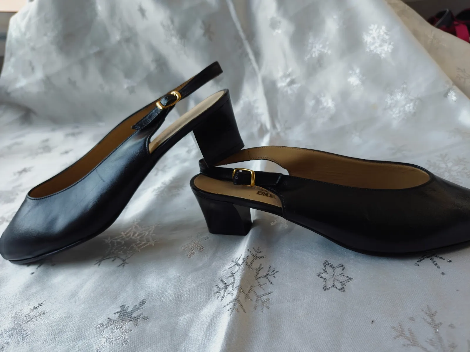 Escarpins femme slingback cuir pierre Laurence 38.5 – Pierre Laurence – taille EU 38 9