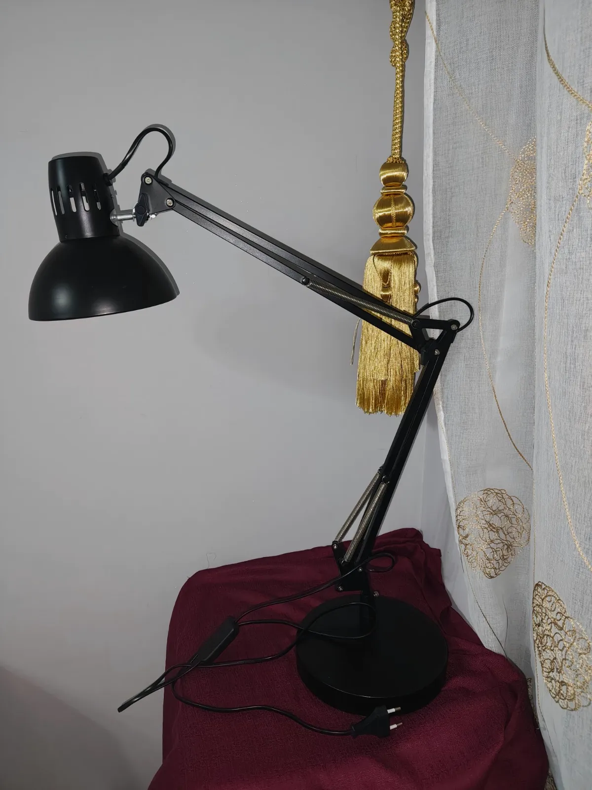 Grande Lampe de bureau articulée noire inspire  – Inspire 6