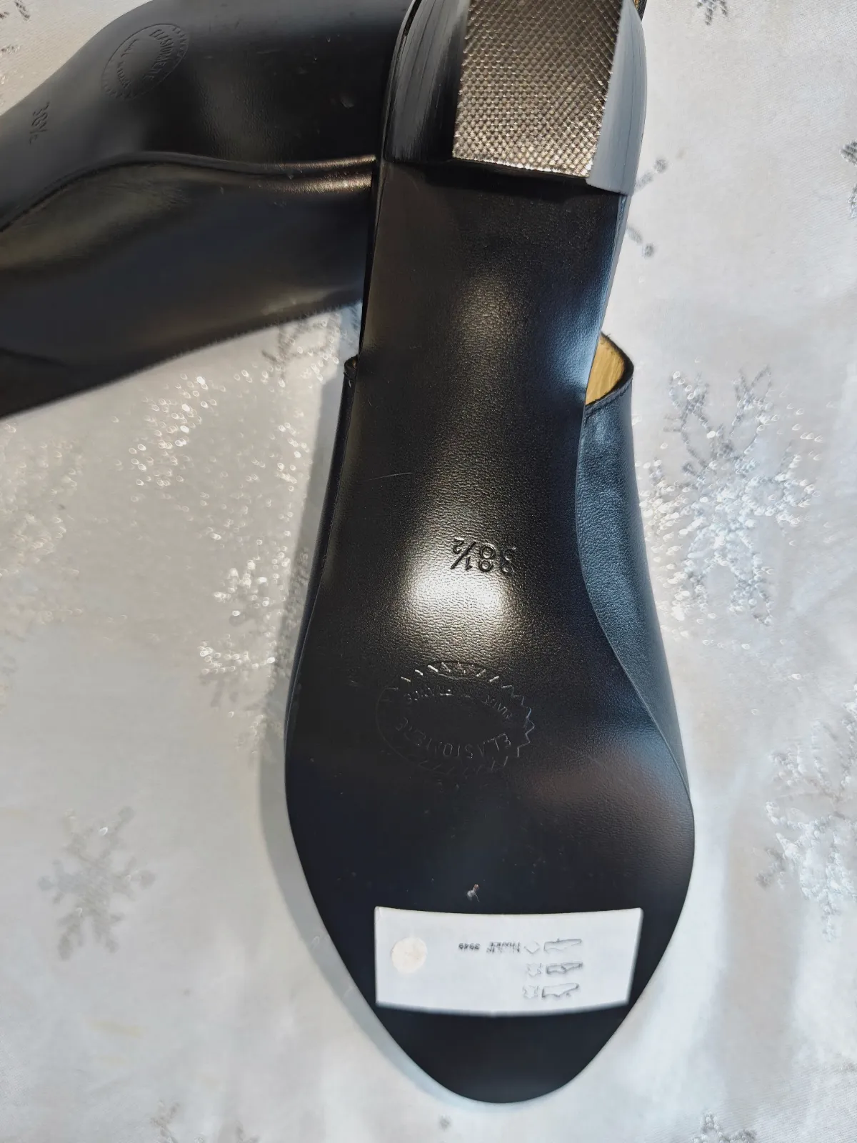Escarpins femme slingback cuir pierre Laurence 38.5 – Pierre Laurence – taille EU 38 7