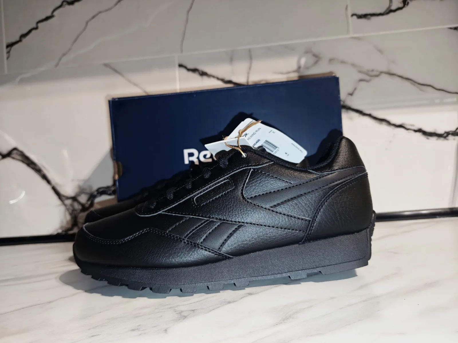 Sneakers noires Reebok Royal Rewind Run neuves 38.5 – Reebok – taille EU 38 4