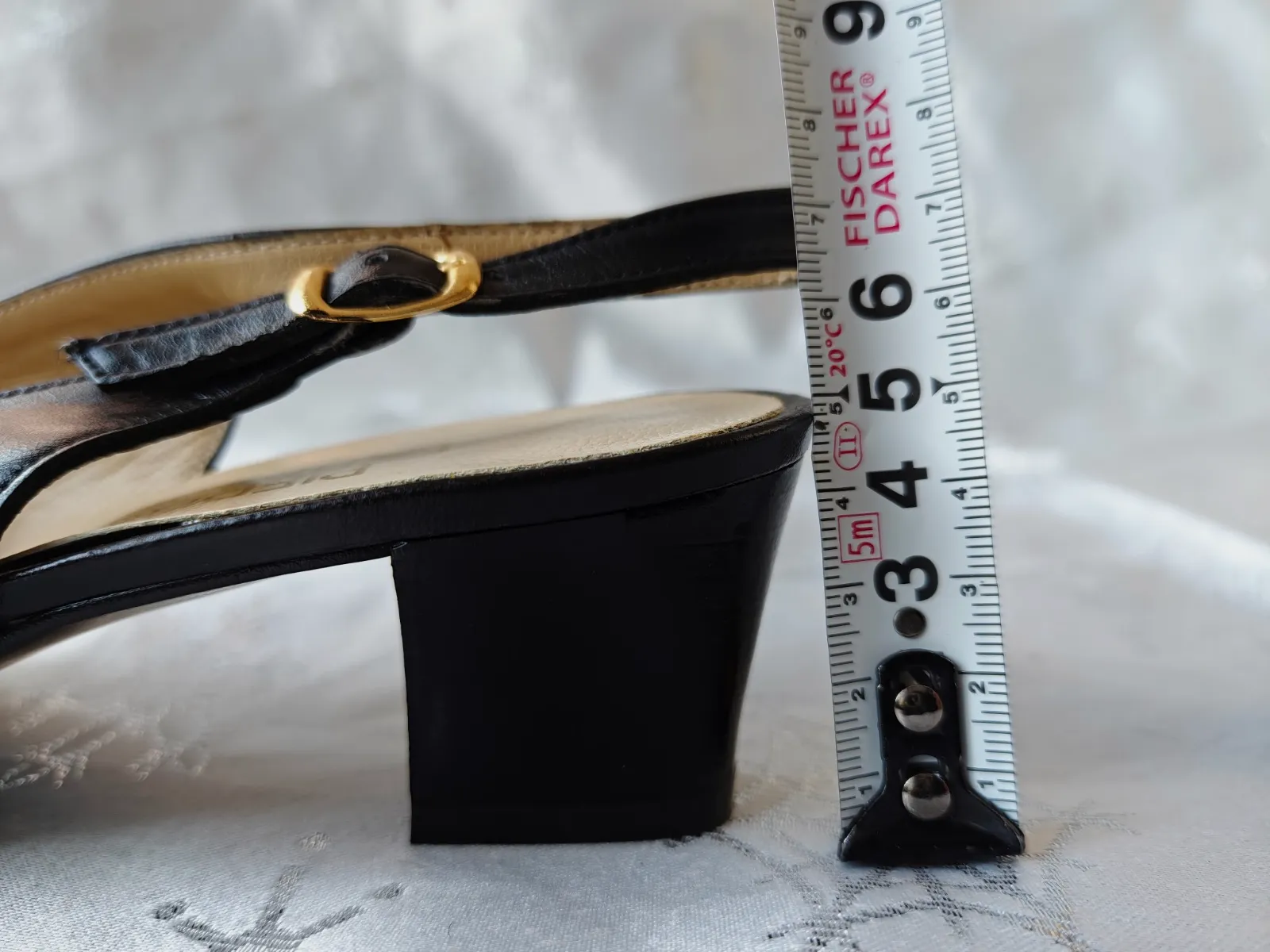 Escarpins femme slingback cuir pierre Laurence 38.5 – Pierre Laurence – taille EU 38 4