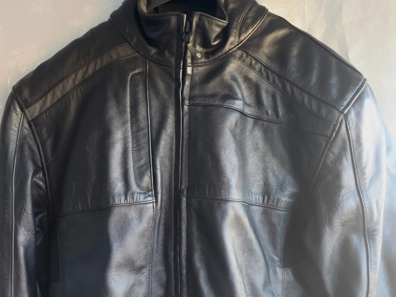 Blouson moto vintage homme segura en cuir avec doublure et des protections XXL  – Segura – taille XXL 4