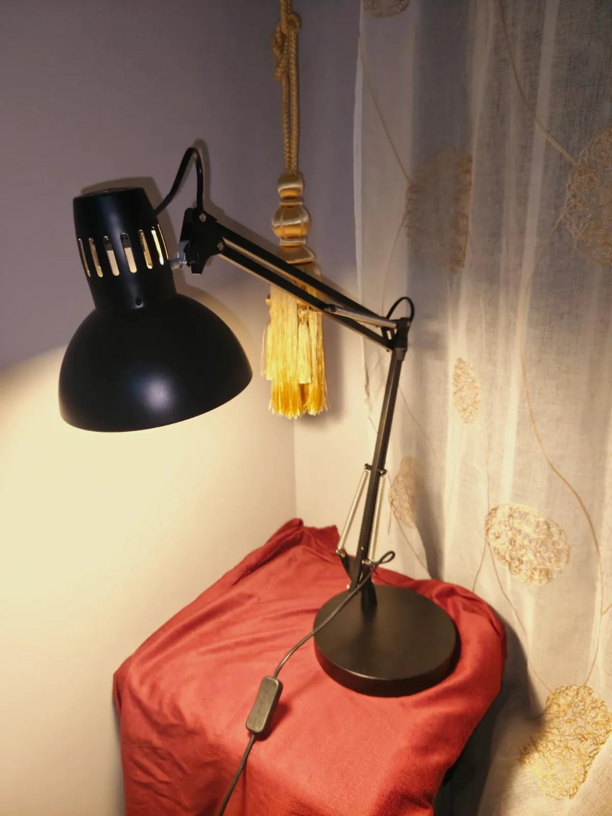 Grande Lampe de bureau articulée noire inspire  – Inspire 2