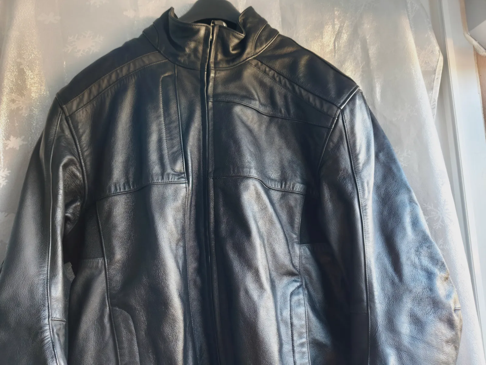 Blouson moto vintage homme segura en cuir avec doublure et des protections XXL  – Segura – taille XXL 6