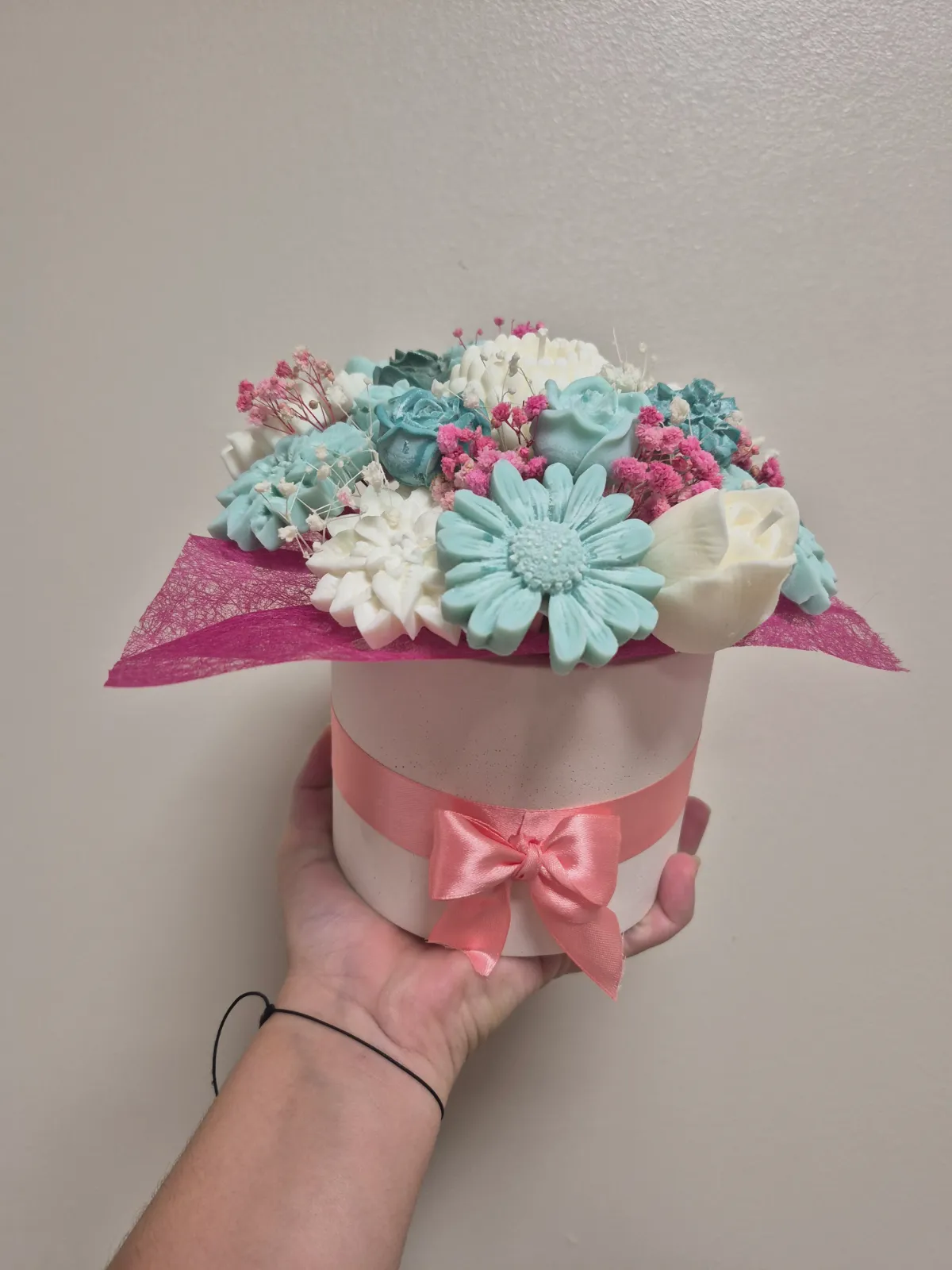 Bouquet de bougies artisanales – Fait main 3
