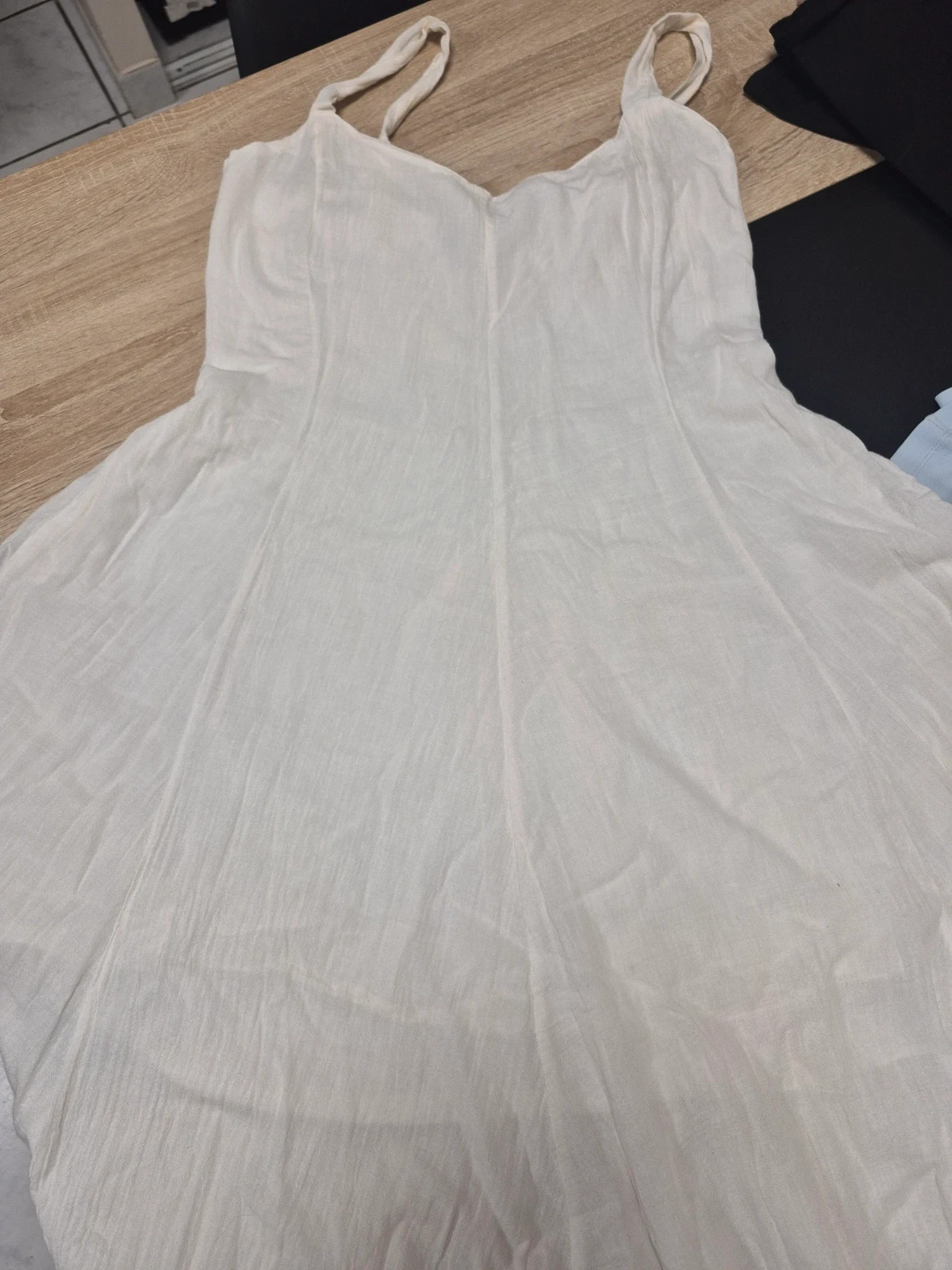 Lot femme robe blanche top bleu paillete short jean T38 M – Diverse – taille M / 38 / 10 4