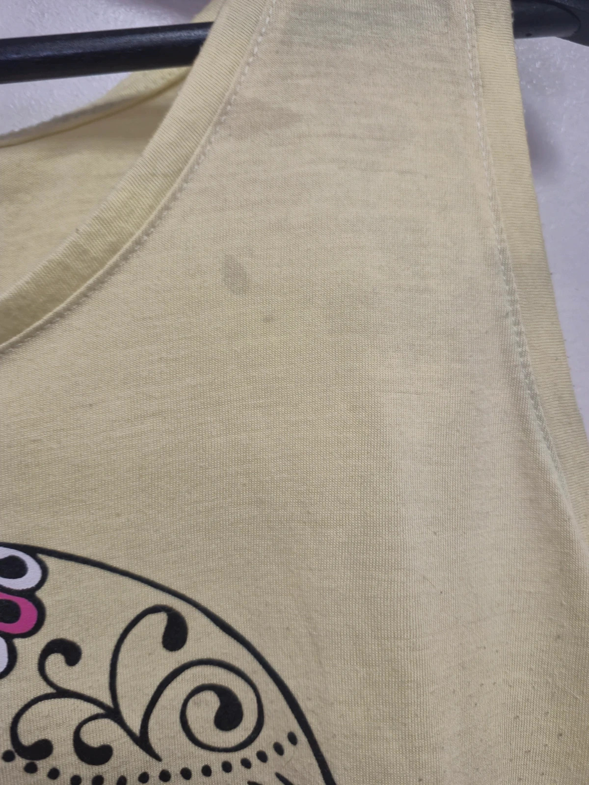 Lot deux tee-shirt été rose fluo et jaune – Mim – taille M / 38 / 10 4