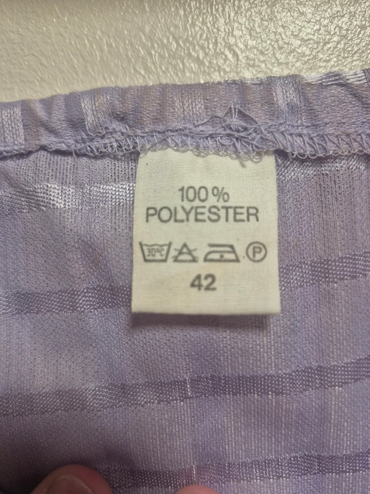 Top à bretelles lilas effet quadrillé - Taille 42 – Vintage Dressing – taille XL / 42 / 14 3