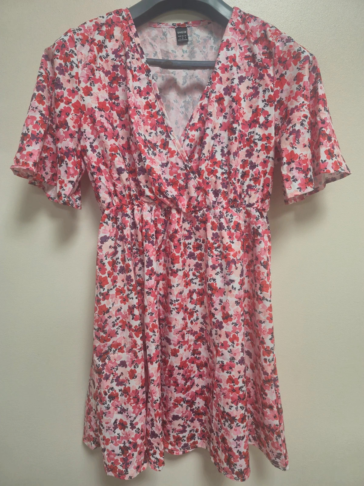Robe fleurie rose taille S - état impeccable – Shein – taille S / 36 / 8