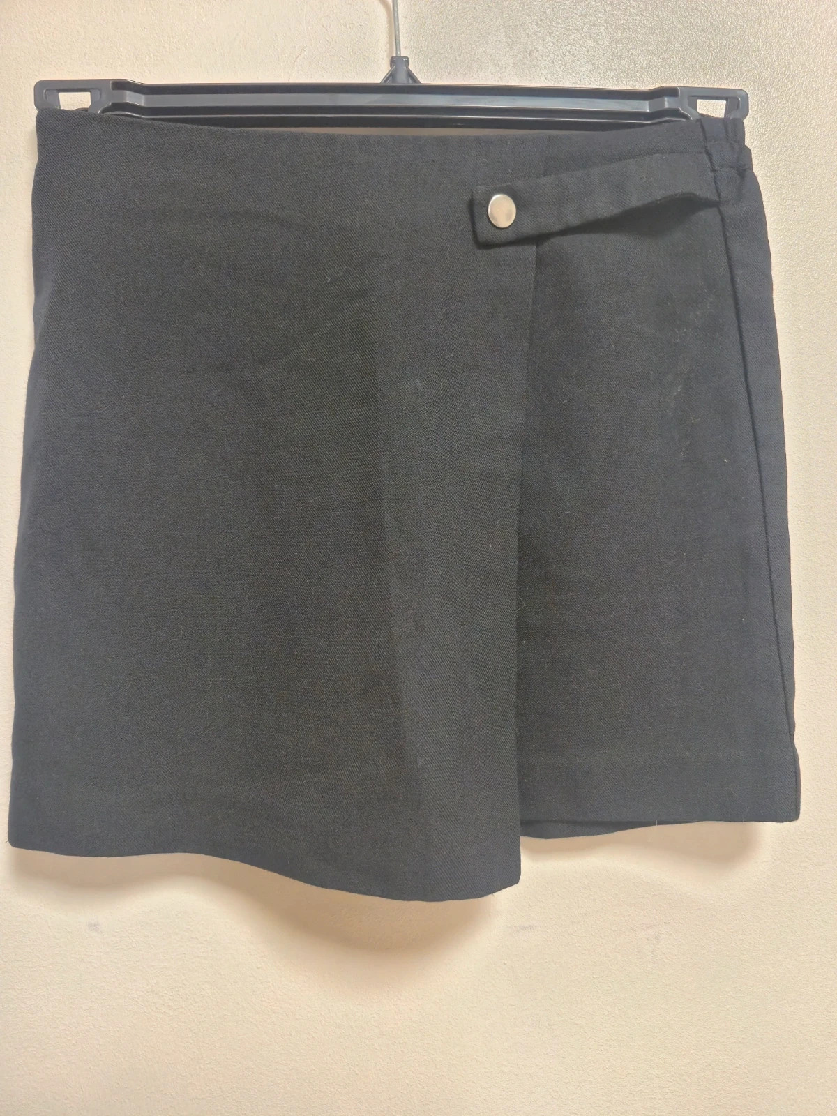 Short noir croisé façon jupe - Taille XS – Tendance – taille XS / 34 / 6 2
