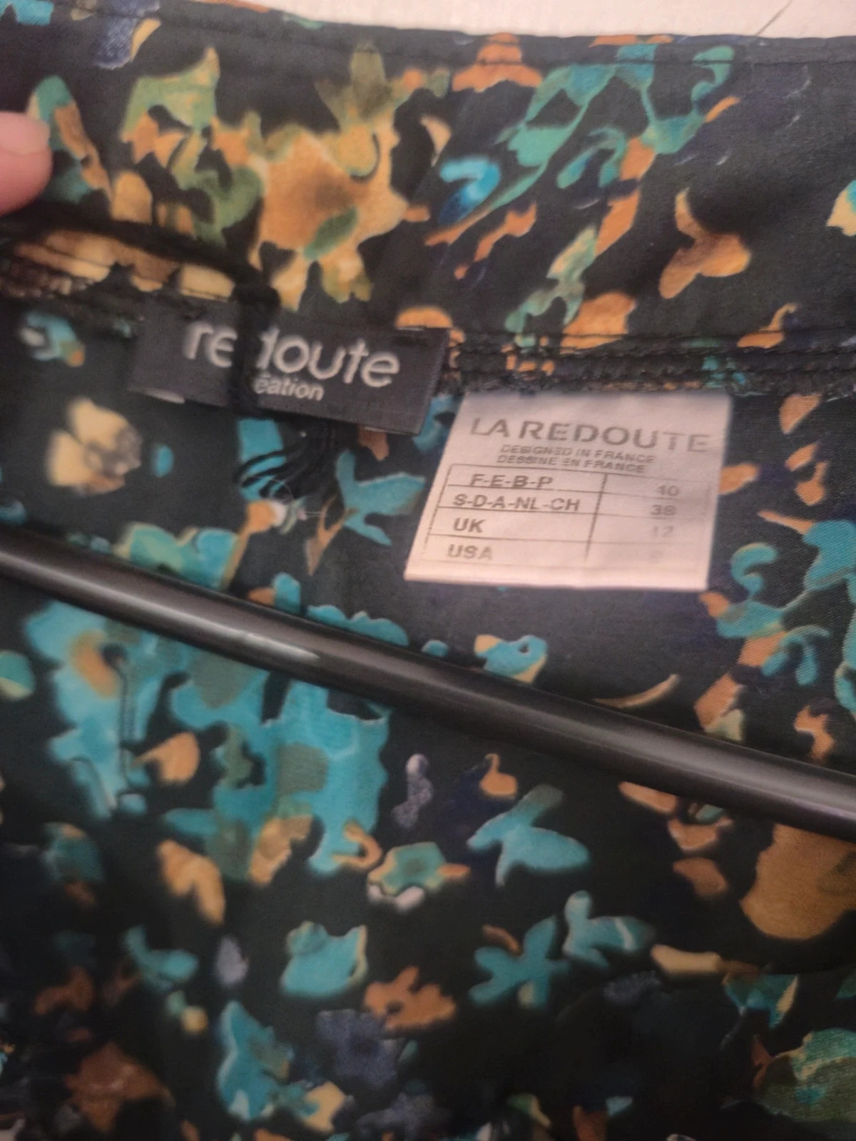 Robe fluide fleurie La Redoute taille 40 – La Redoute – taille L / 40 / 12 3