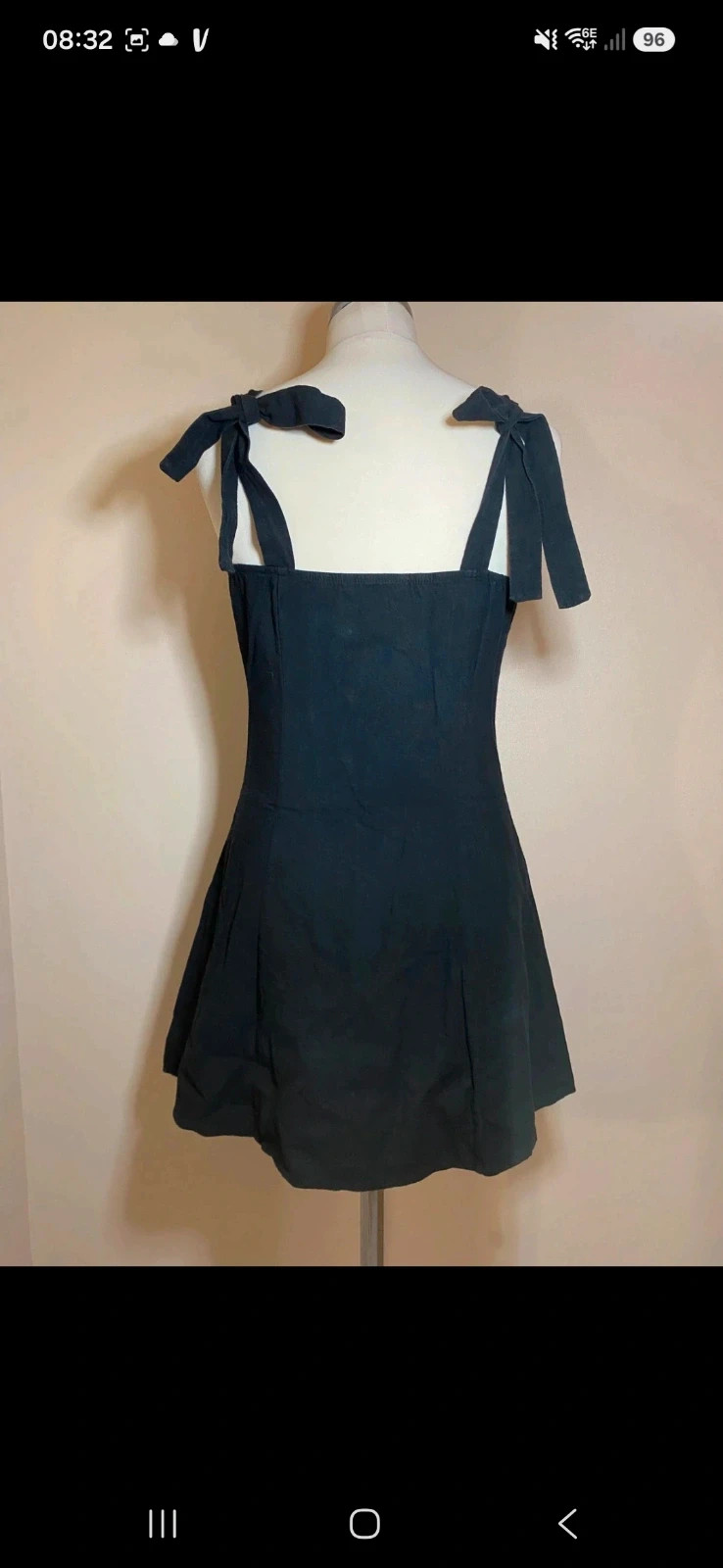 Robe courte noire avec boutons Shein taille S – Shein – taille S / 36 / 8 3