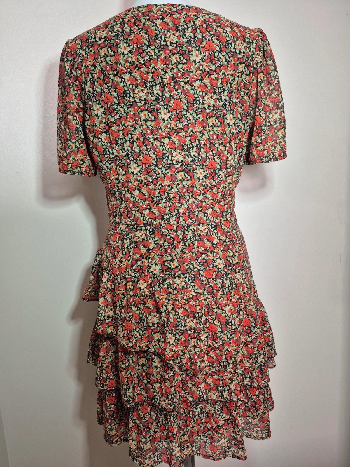 Robe Daphnea Paris fleurie volants taille M – Daphnea – taille M / 38 / 10 4