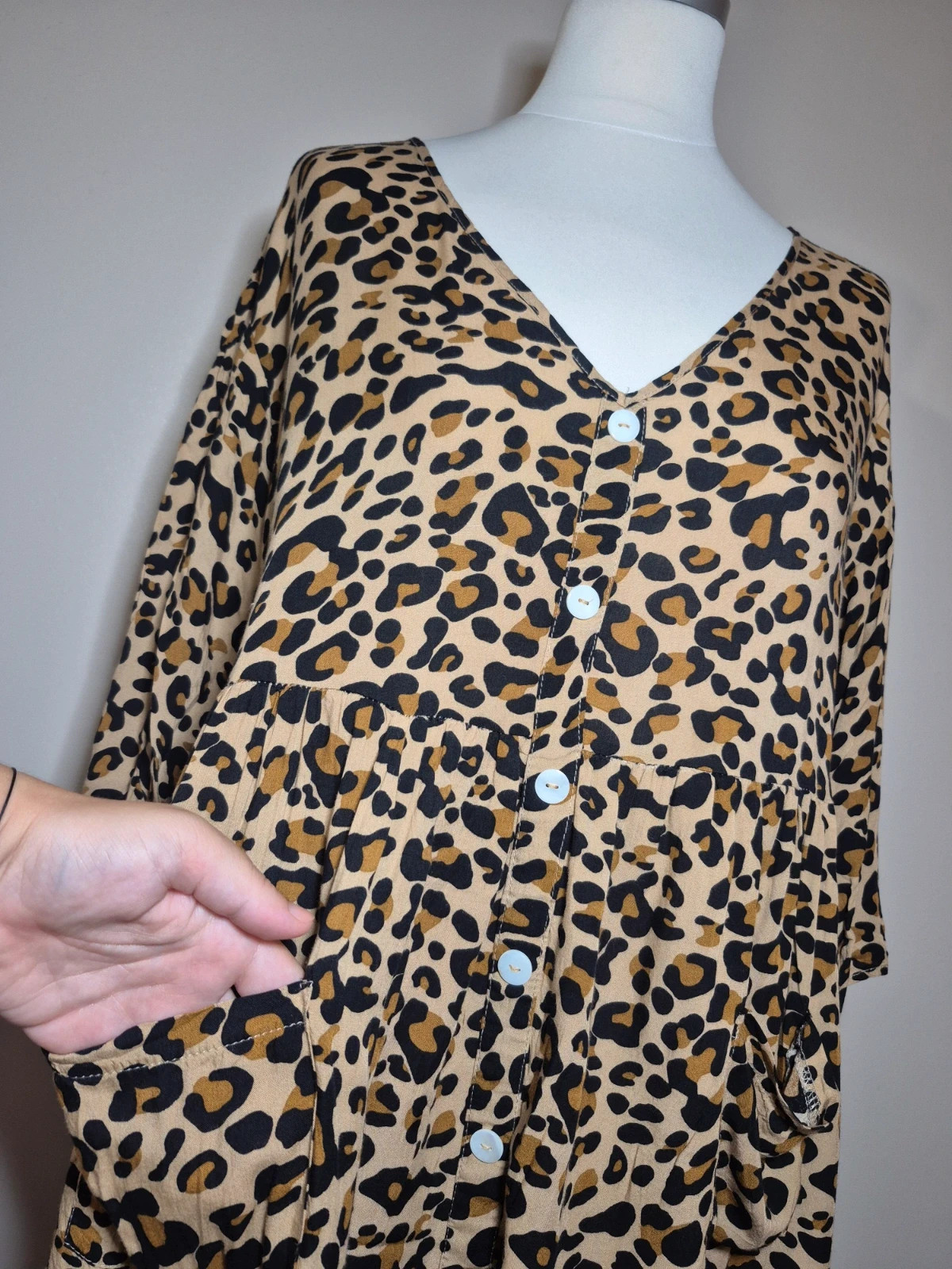 Robe tunique imprime leopard SHEIN taille M – Shein – taille M / 38 / 10 3